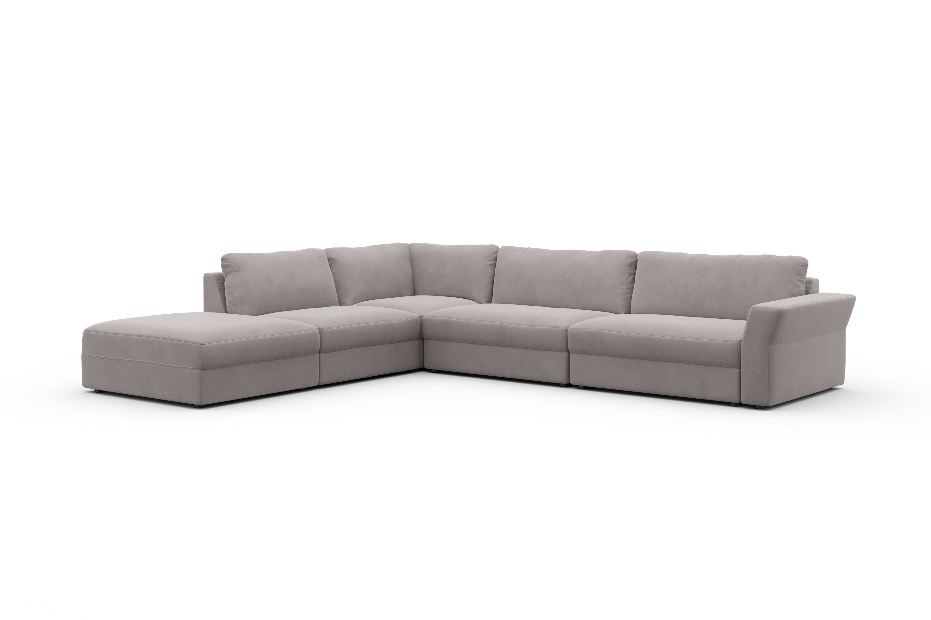 sit&more Hoekbank Cadabra L-vorm Breedte 356 cm, met zitdiepteverstelling