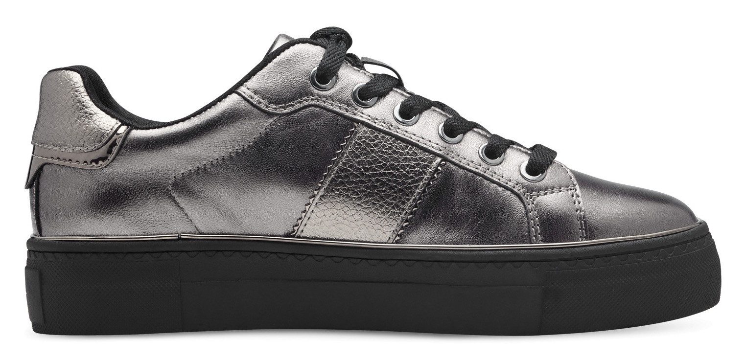 Tamaris Plateausneakers , vrijetijdsschoen, halfschoen, veterschoen met gepolsterde schacht