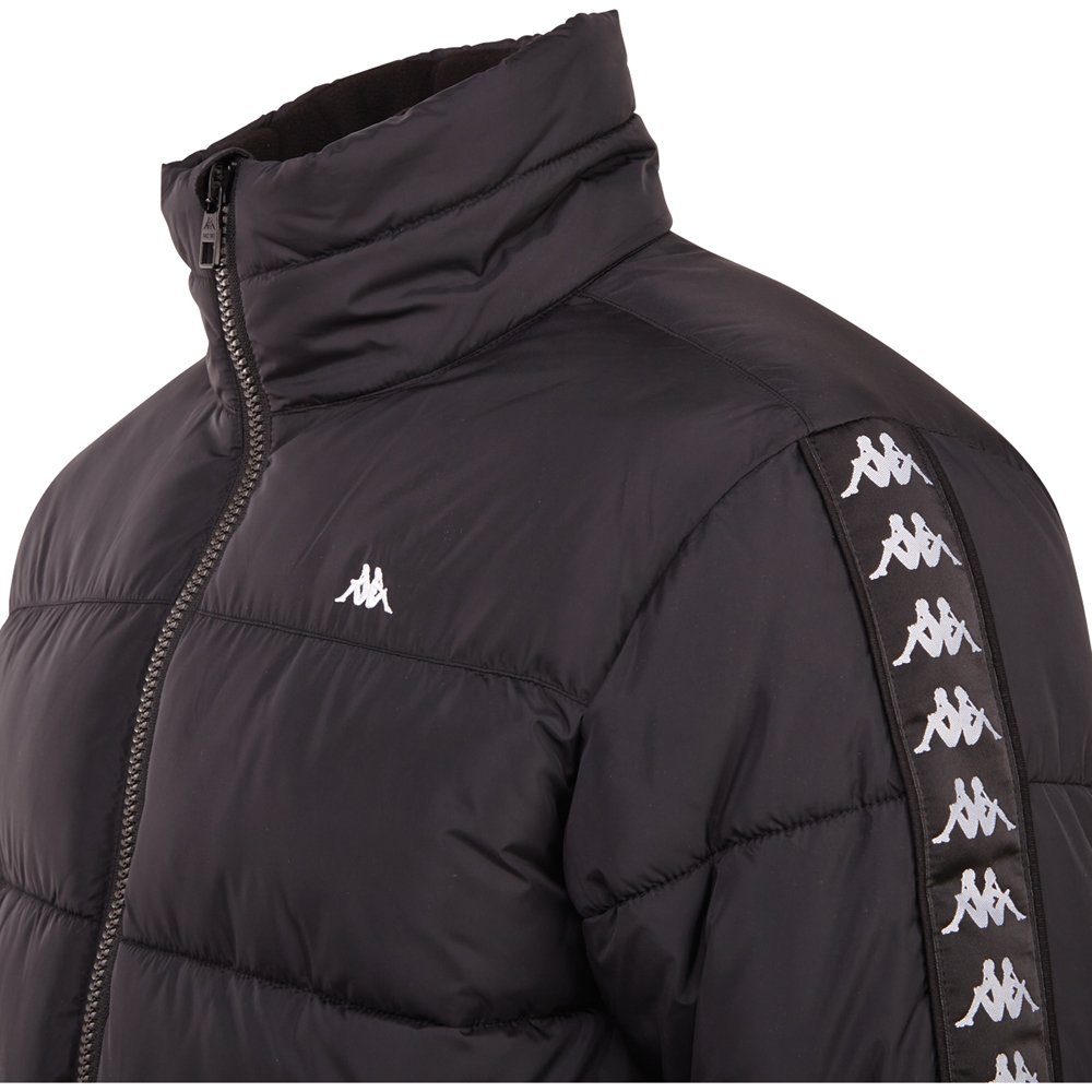 Kappa Winterjack • met hoogwaardige jacquard-logoband aan de mouwen
