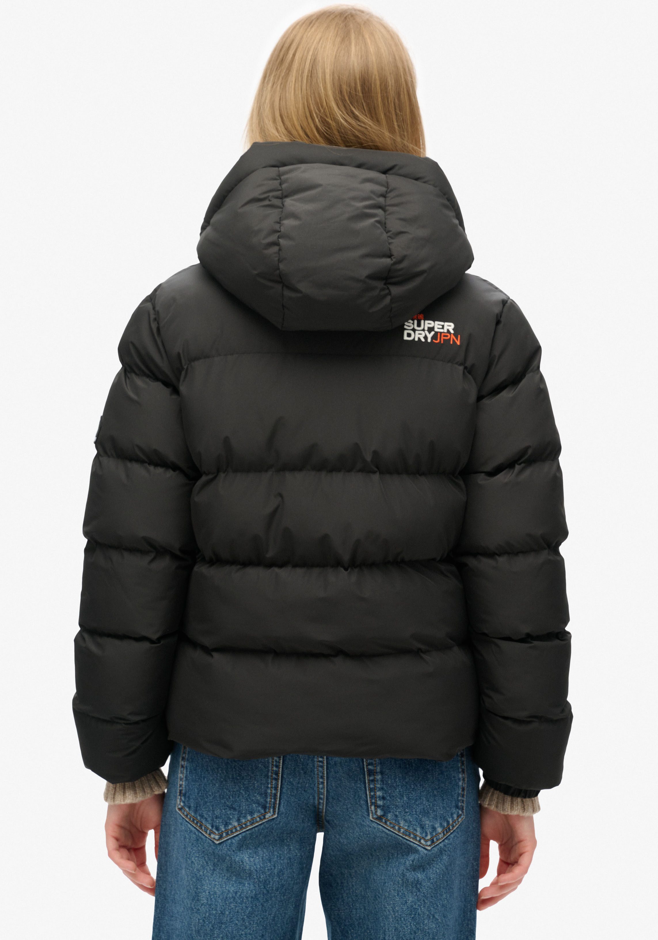 Superdry Gewatteerde jas HOODED SPORTS PUFFER JACKET