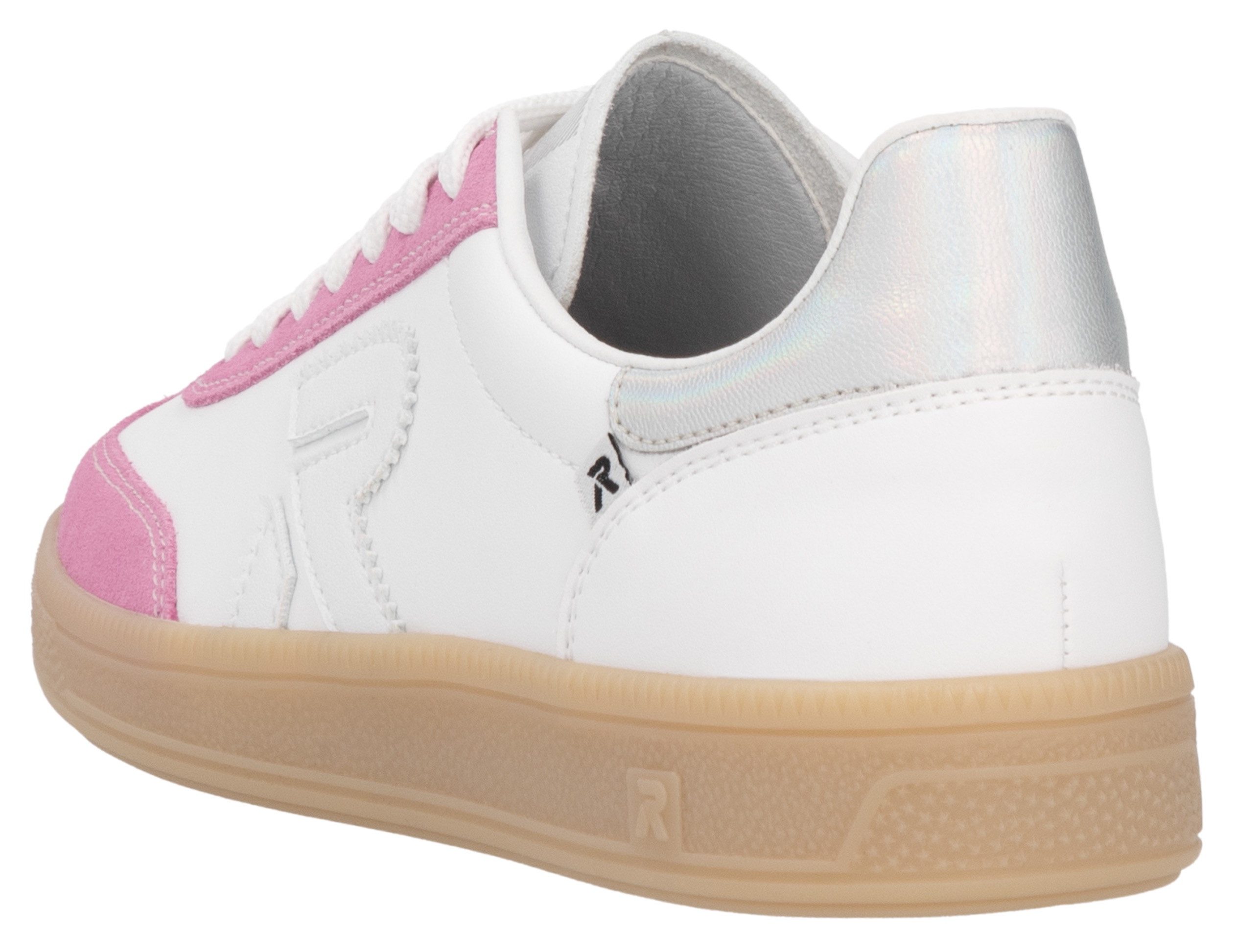 RIEKER Sport Sneakers San Diego Swing2GO , retro-sneaker, vrijetijdsschoen, lage schoen met uitneembaar voetbed