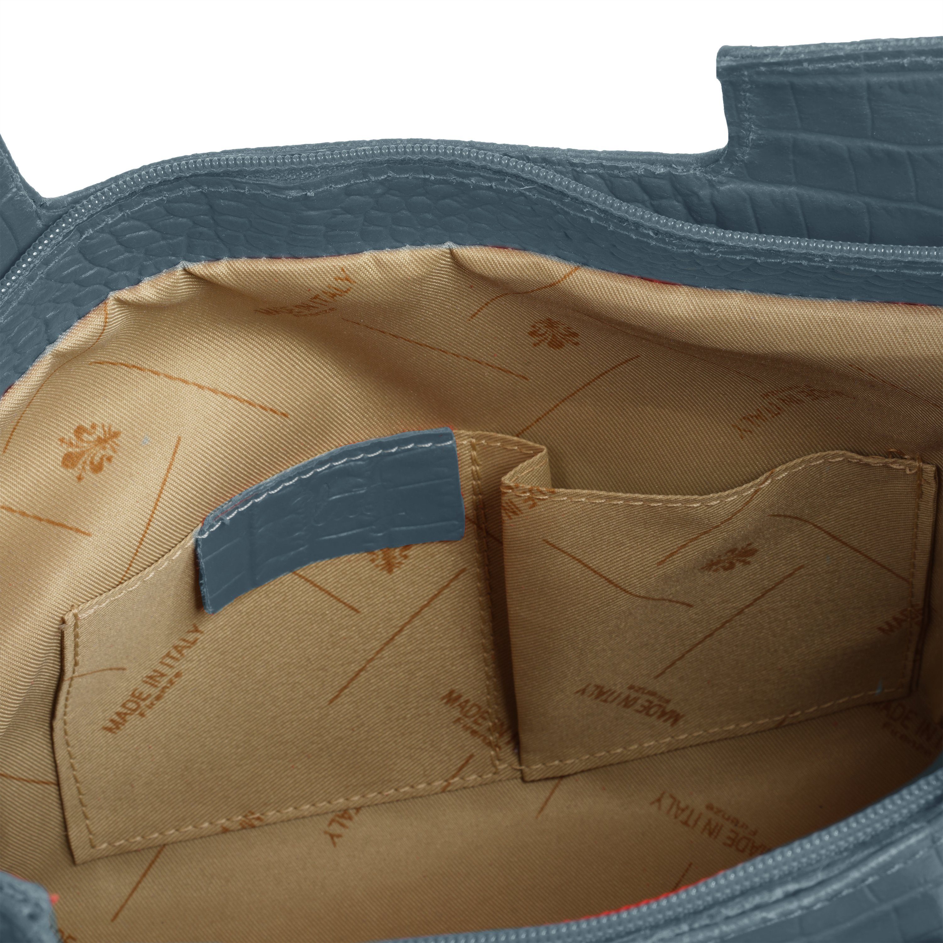 Cluty Tas echt leer, made in italy