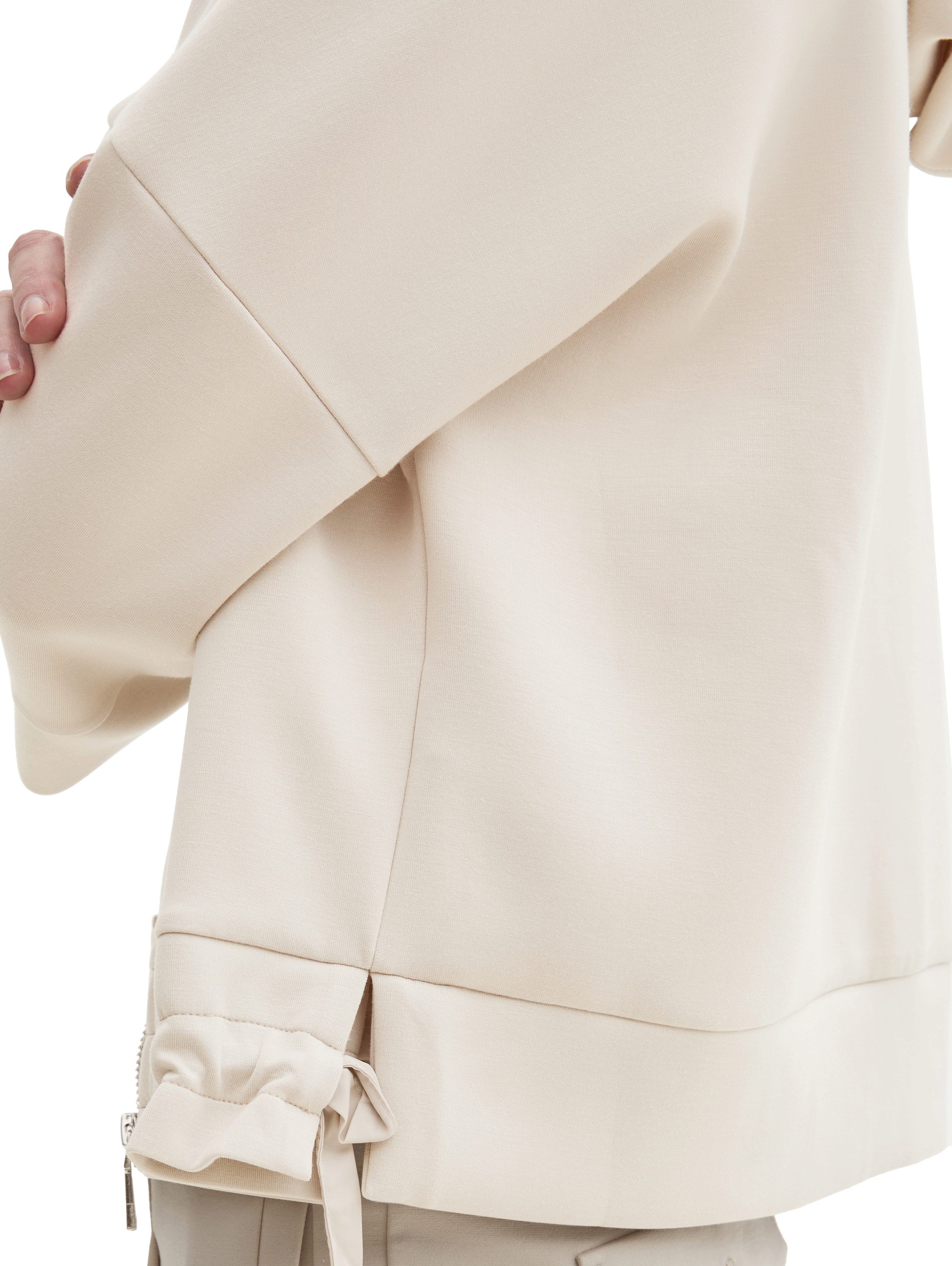 Tom Tailor Sweatvest met een capuchon