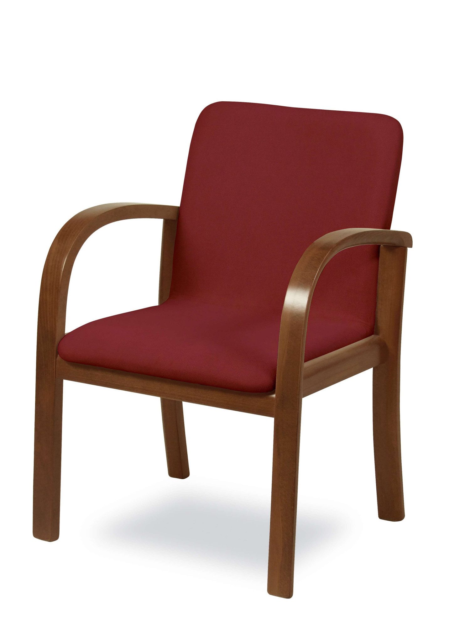 Home affaire Eetkamerstoel LINA707 eetkamerstoel Vlekafstotende stof, massief houten frame stoomgebogen (1 stuk) eetkamerstoelen bruin