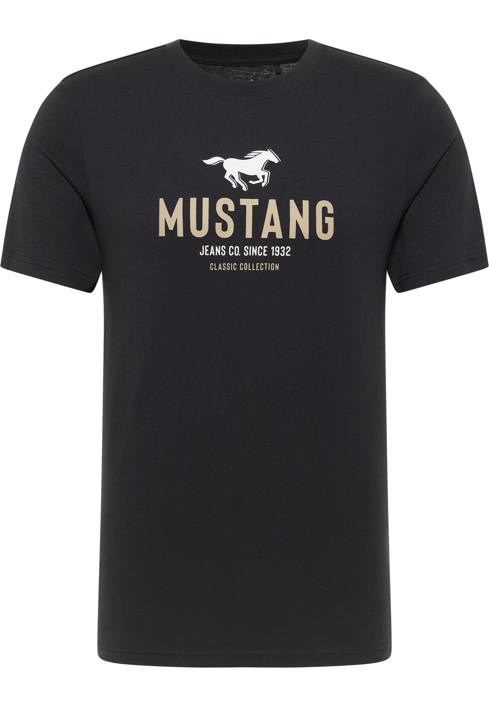 Mustang Shirt met korte mouwen