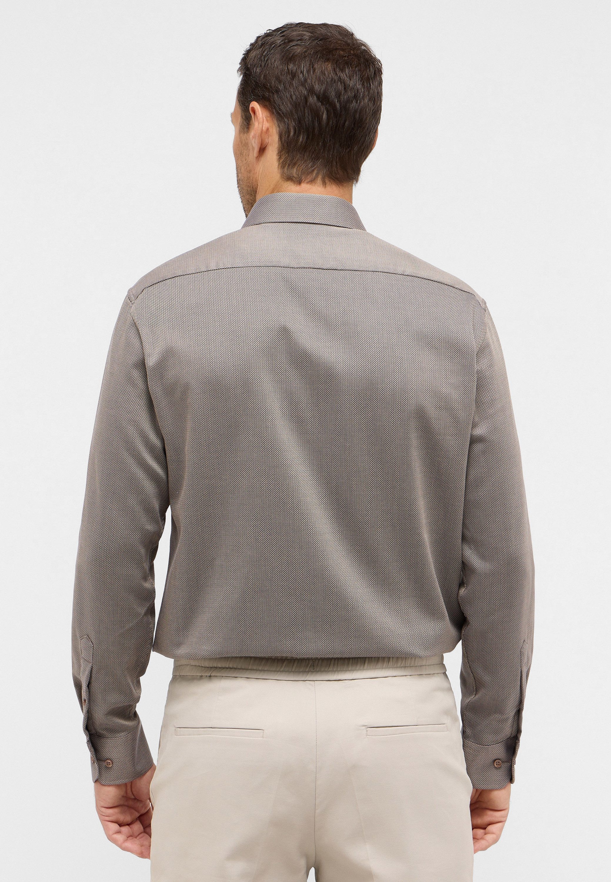Eterna Overhemd met lange mouwen MODERN FIT NON IRON (strijkvrij)