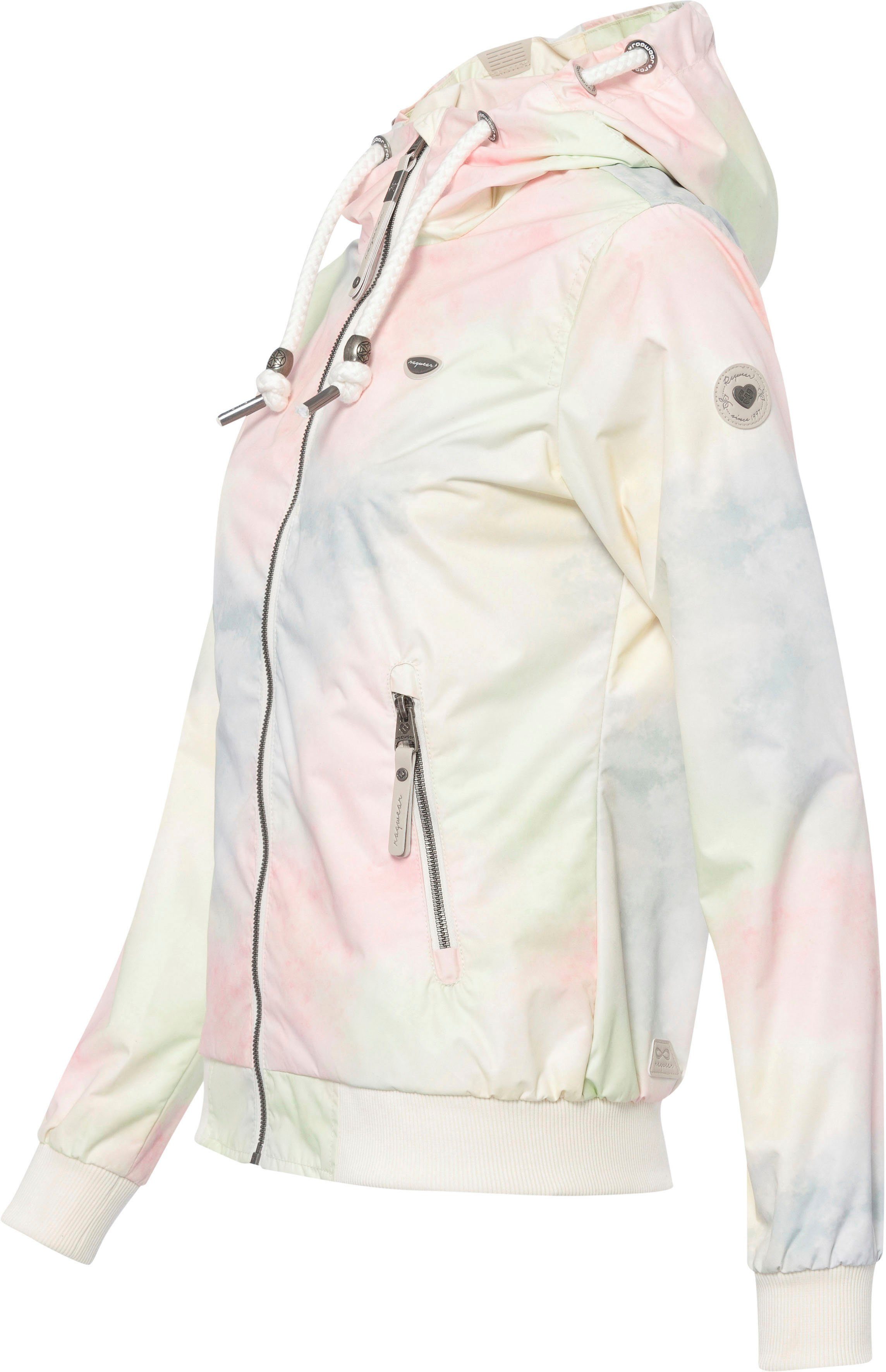 Ragwear Functioneel jack NUGGIE OMBRE O Tussenjas van waterafstotend materiaal