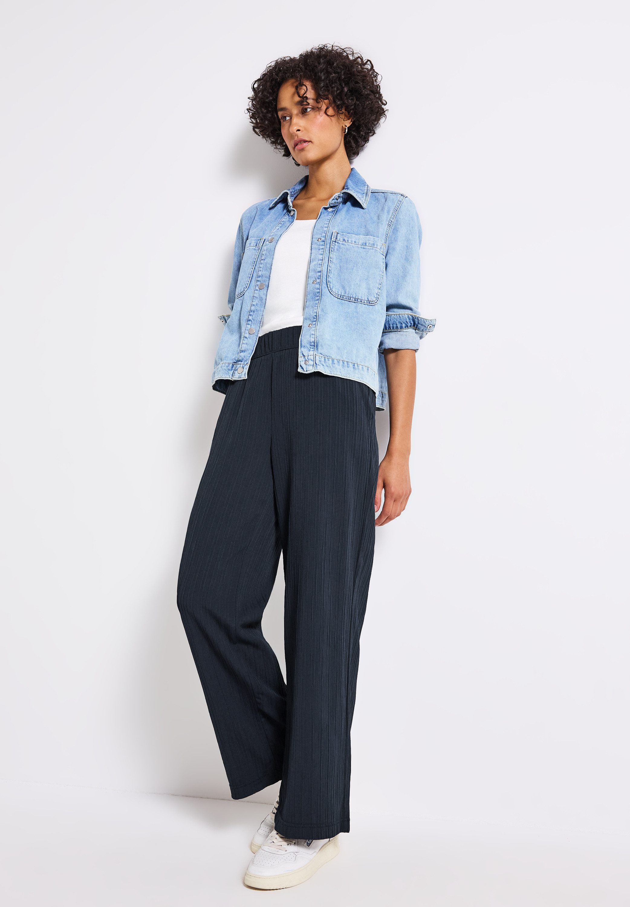 STREET ONE Stoffen broek