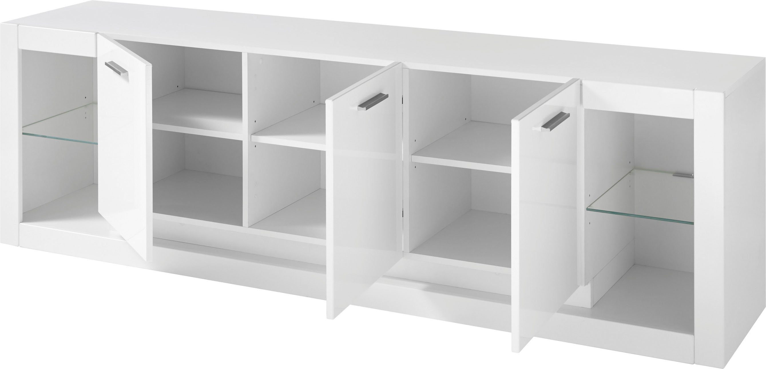 Places of Style Tv-meubel MERAN Breedte ca. 198 cm