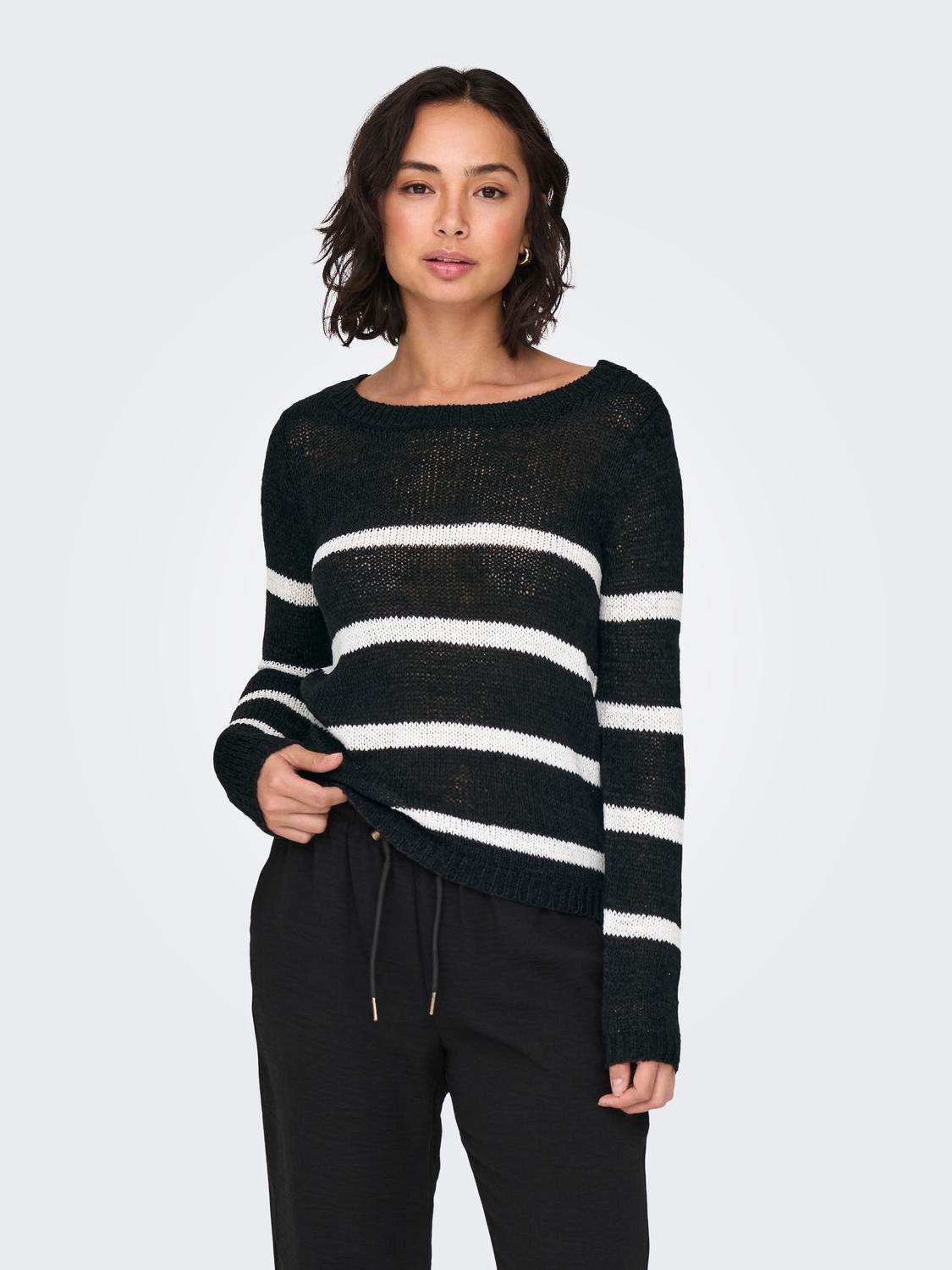 Only Gebreide trui ONLGEENA XO L S PULLOVER KNT NOOS