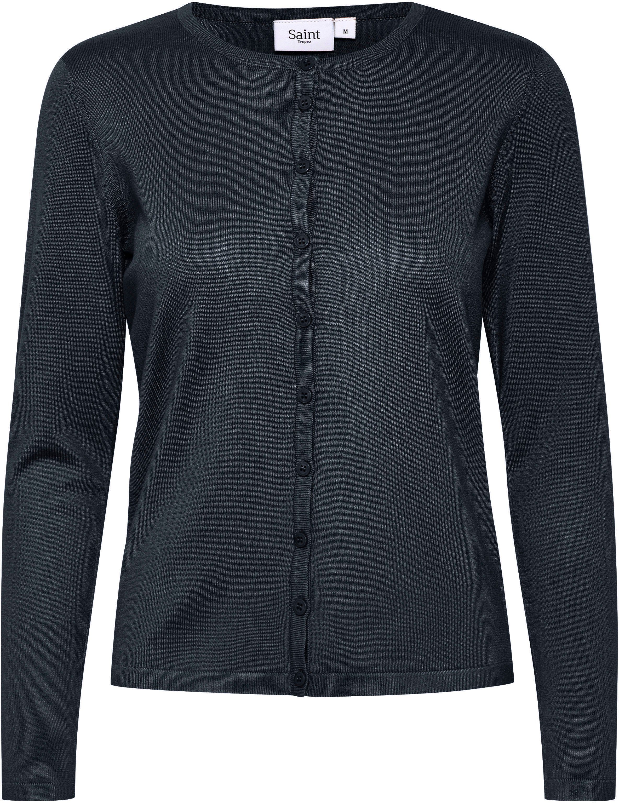 Saint Tropez Cardigan MilaSZ A8661 chique materialenmix in vele kleuren