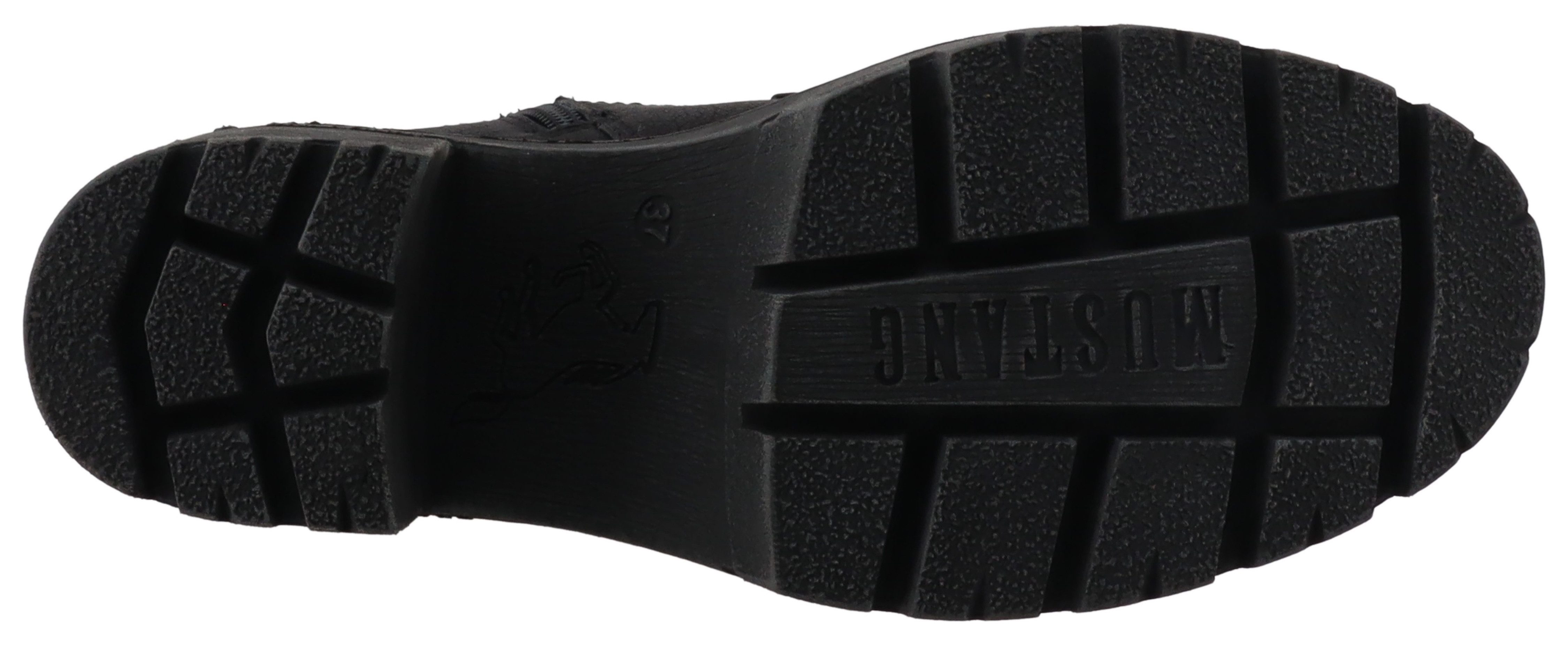 Mustang Shoes Winterlaarzen Madlin Snowboots, winterlaarzen met textielkraag