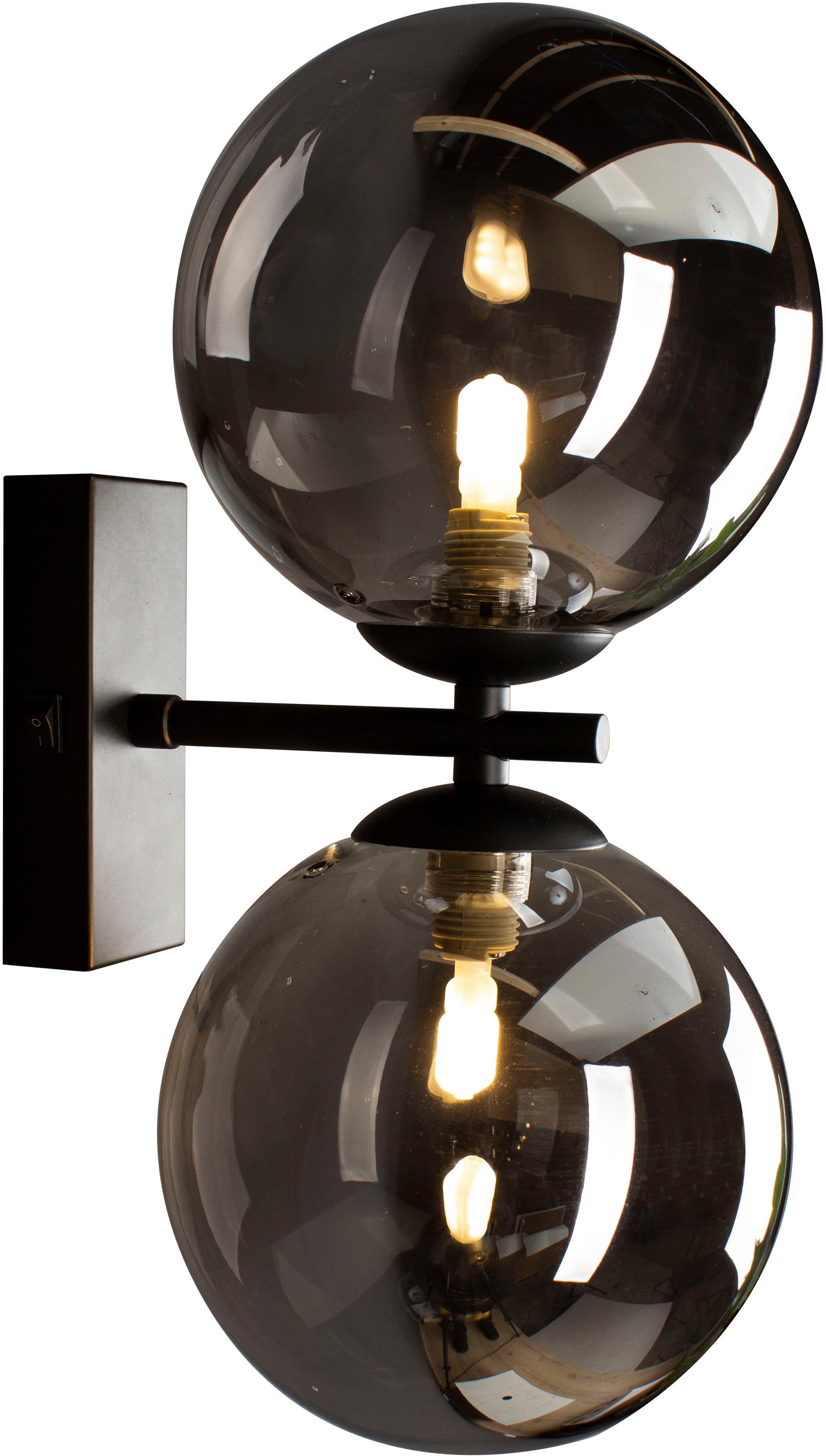 ECO-Light NEPTUN, 2xG9 9120-AP2 NERO Wandlamp G9