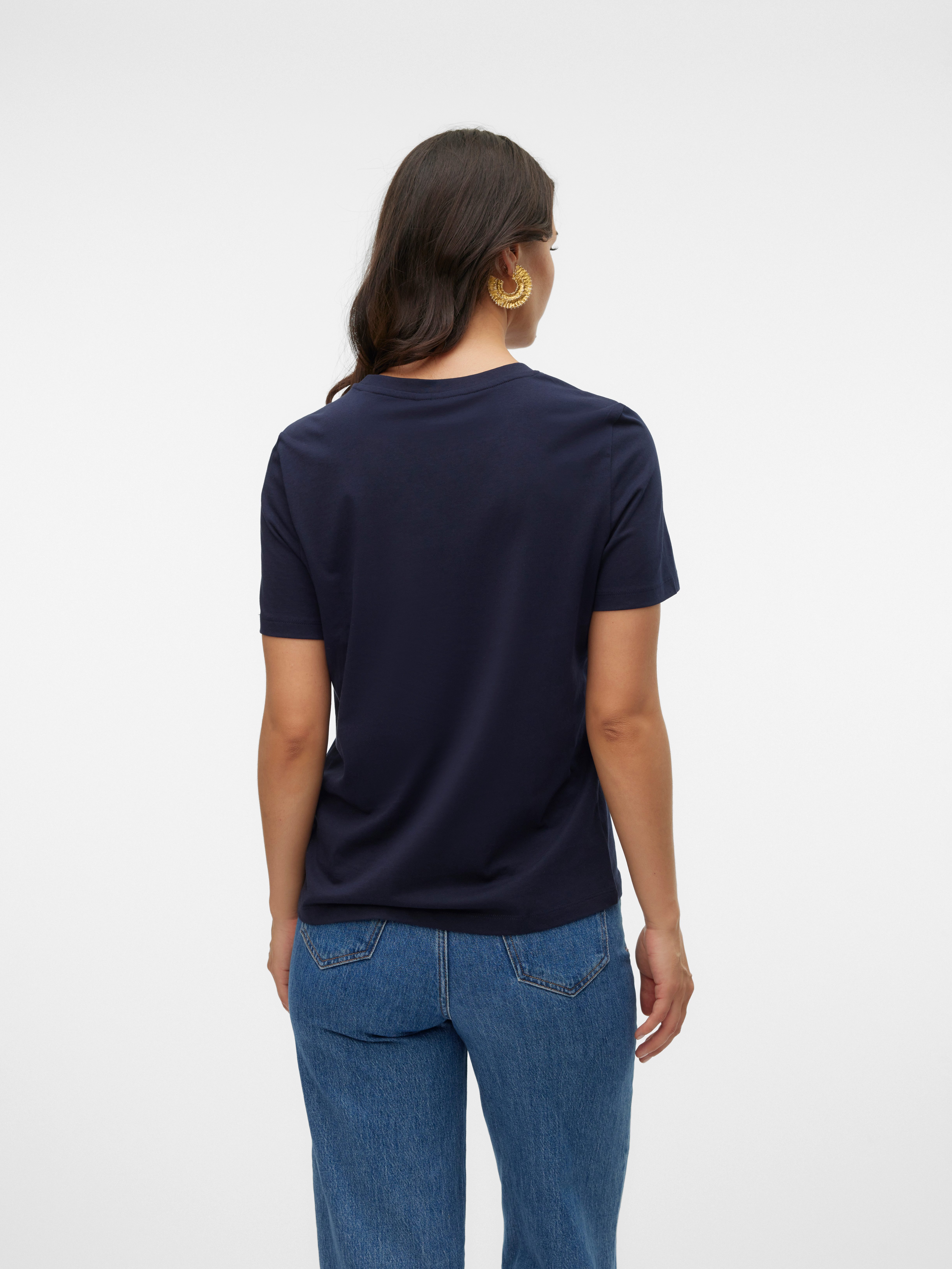 Vero Moda Shirt met korte mouwen VMPAULINA SS T-SHIRT GA JRS NOOS