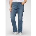 levi's plus bootcut jeans 315 shaping blauw