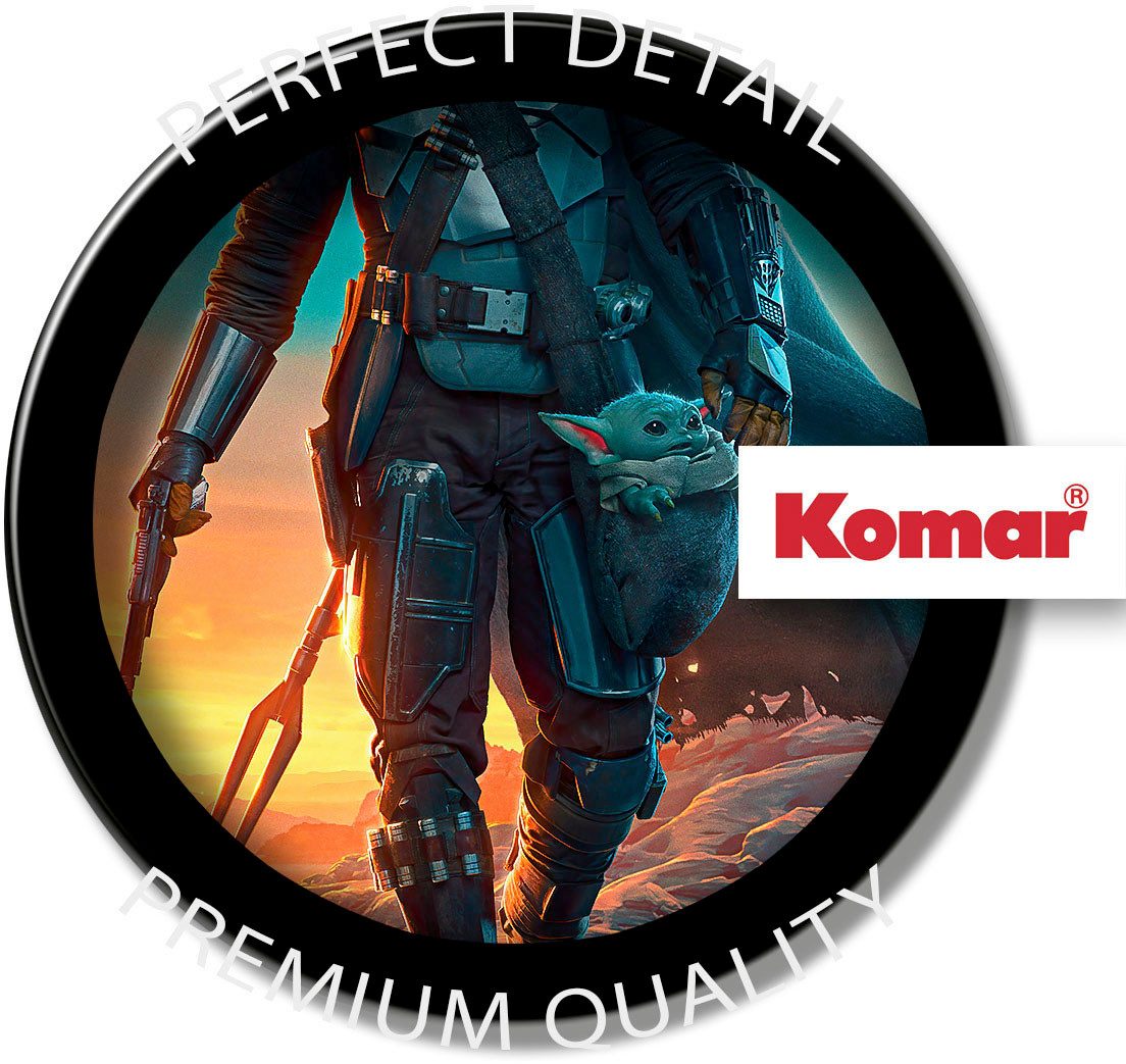 Komar Fotobehang Digitale print vlies - The Mandalorian Gunslingers - Afmeting 200 x 250 cm (1 stuk)