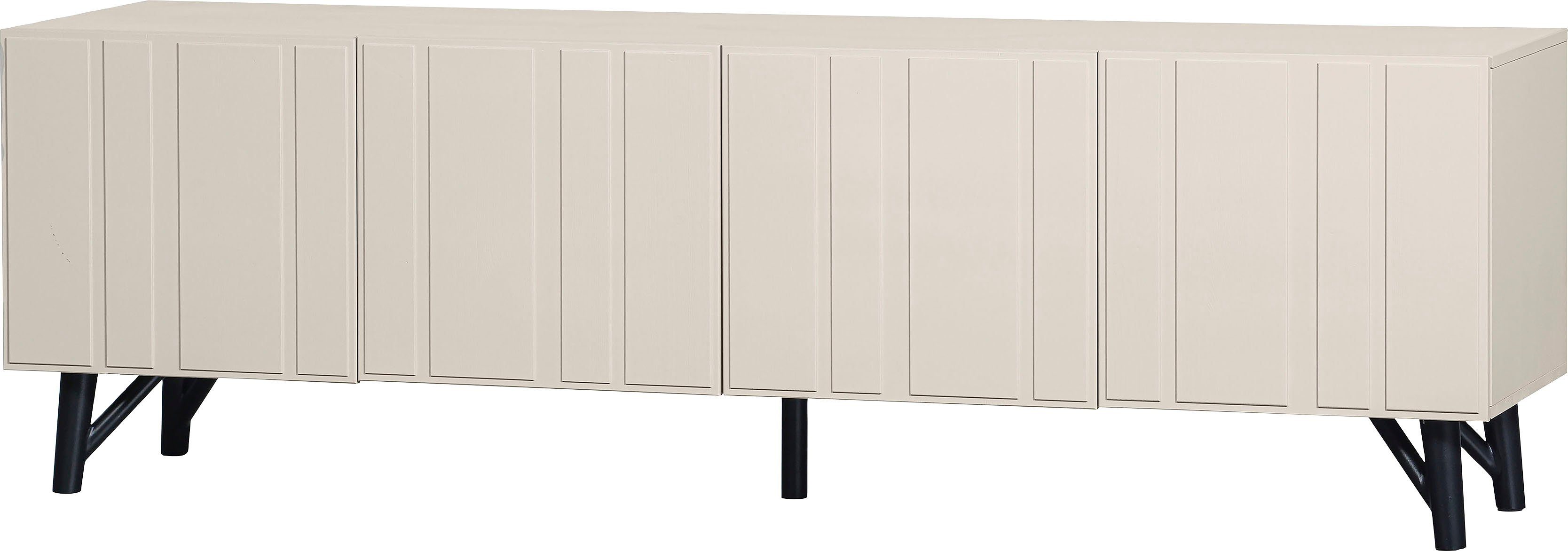 WOOOD Tv-meubel Miller TV-dressoir Commode met duidelijke lijnen, H 56 cm x B 181 cm