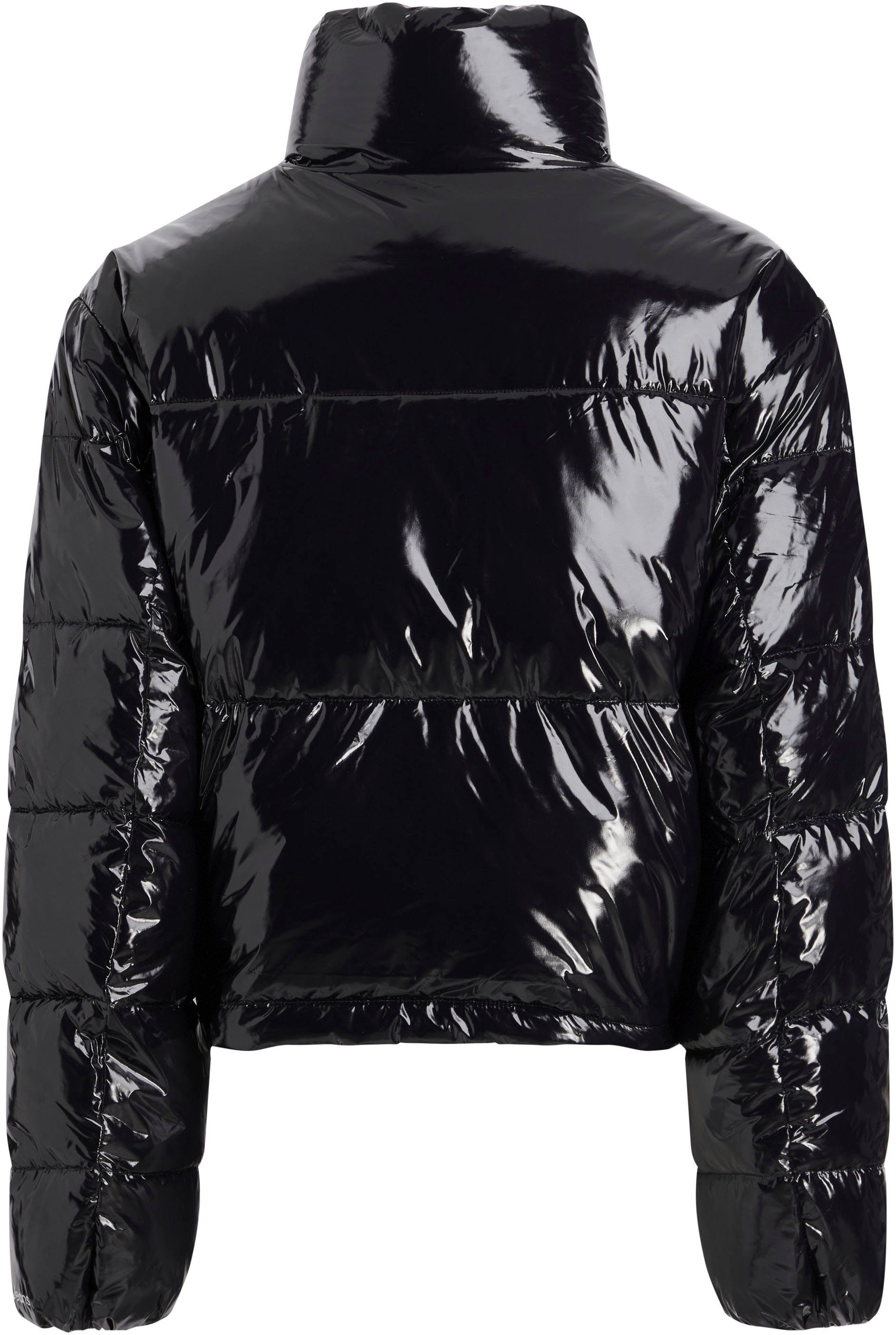 Calvin Klein Gewatteerde jas CROPPED SHINY PUFFER