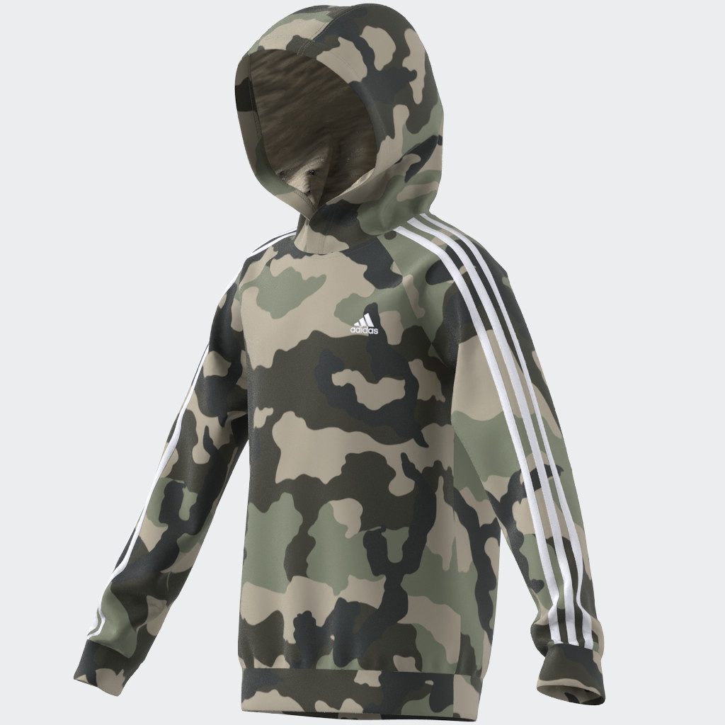 adidas Sportswear Hoodie J BL CAMO FT HD