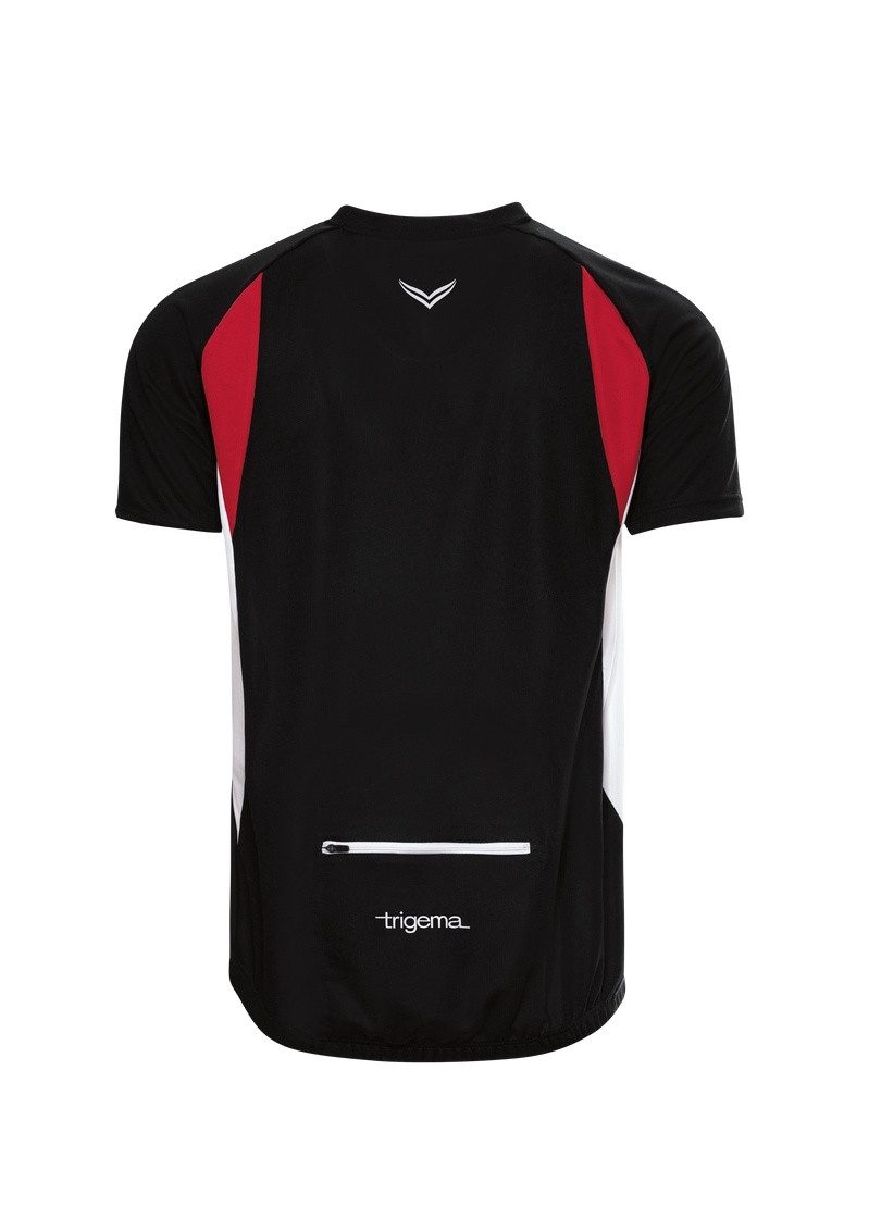 Trigema T-shirt TRIGEMA fietsshirt van ademend COOLMAX® materiaal (1-delig)