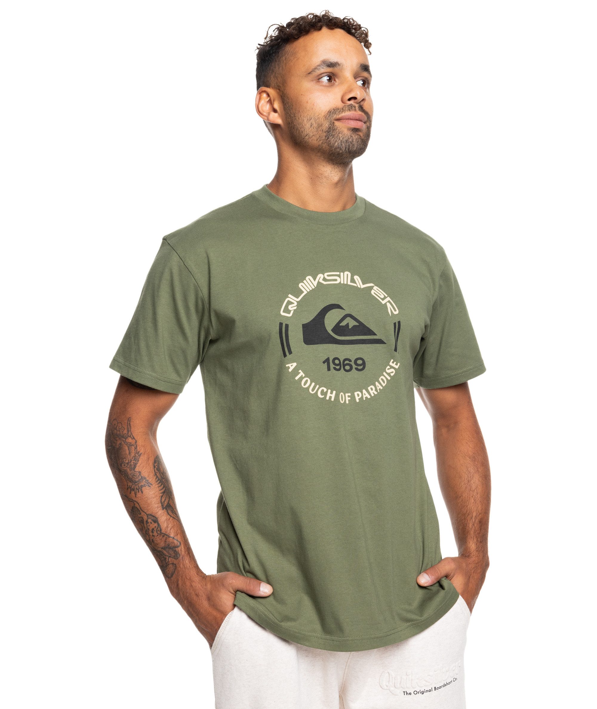 Quiksilver T-shirt CIRCLE LOGO SHORT SLEEVE