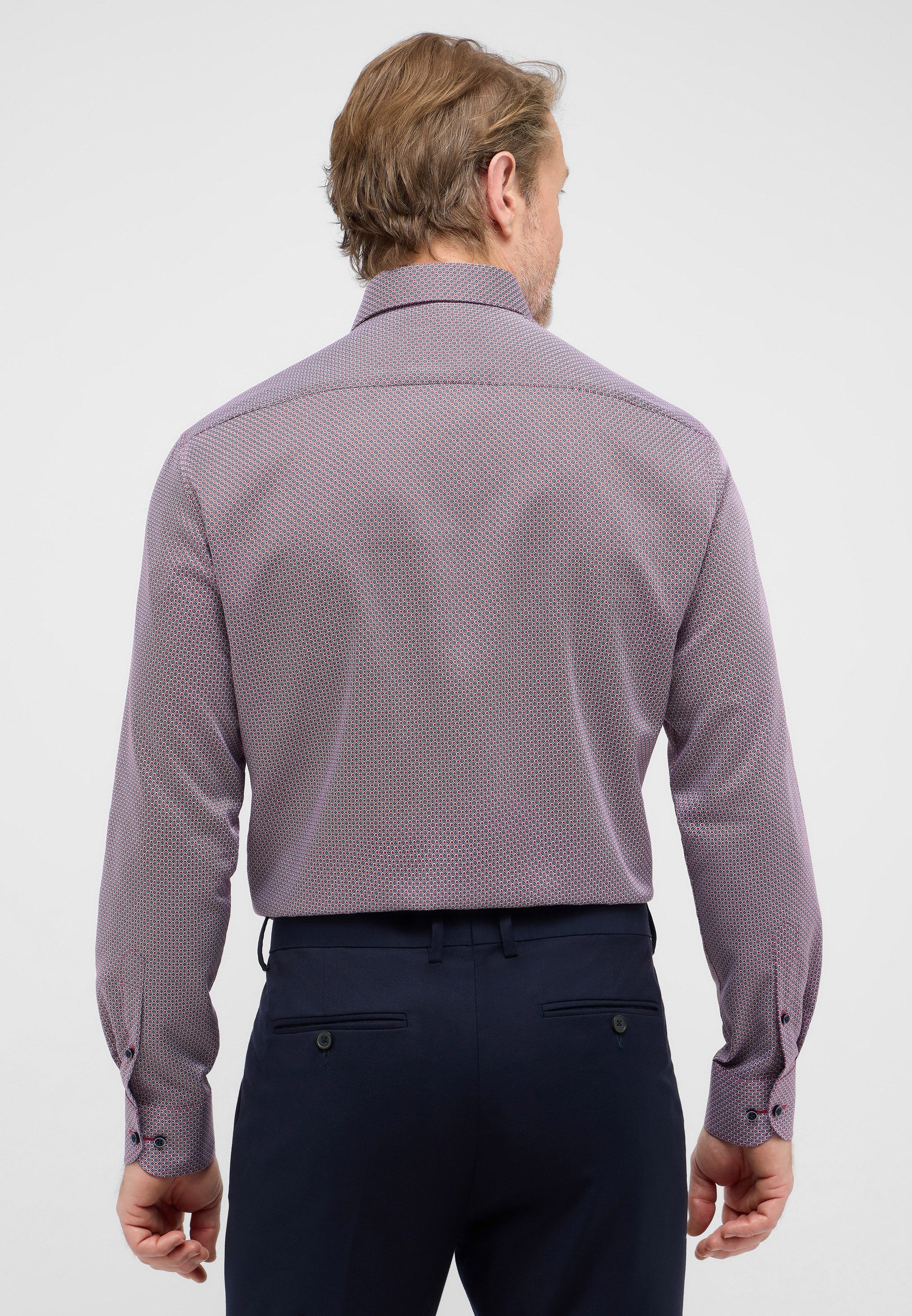 Eterna Overhemd met lange mouwen MODERN FIT NON IRON (strijkvrij)