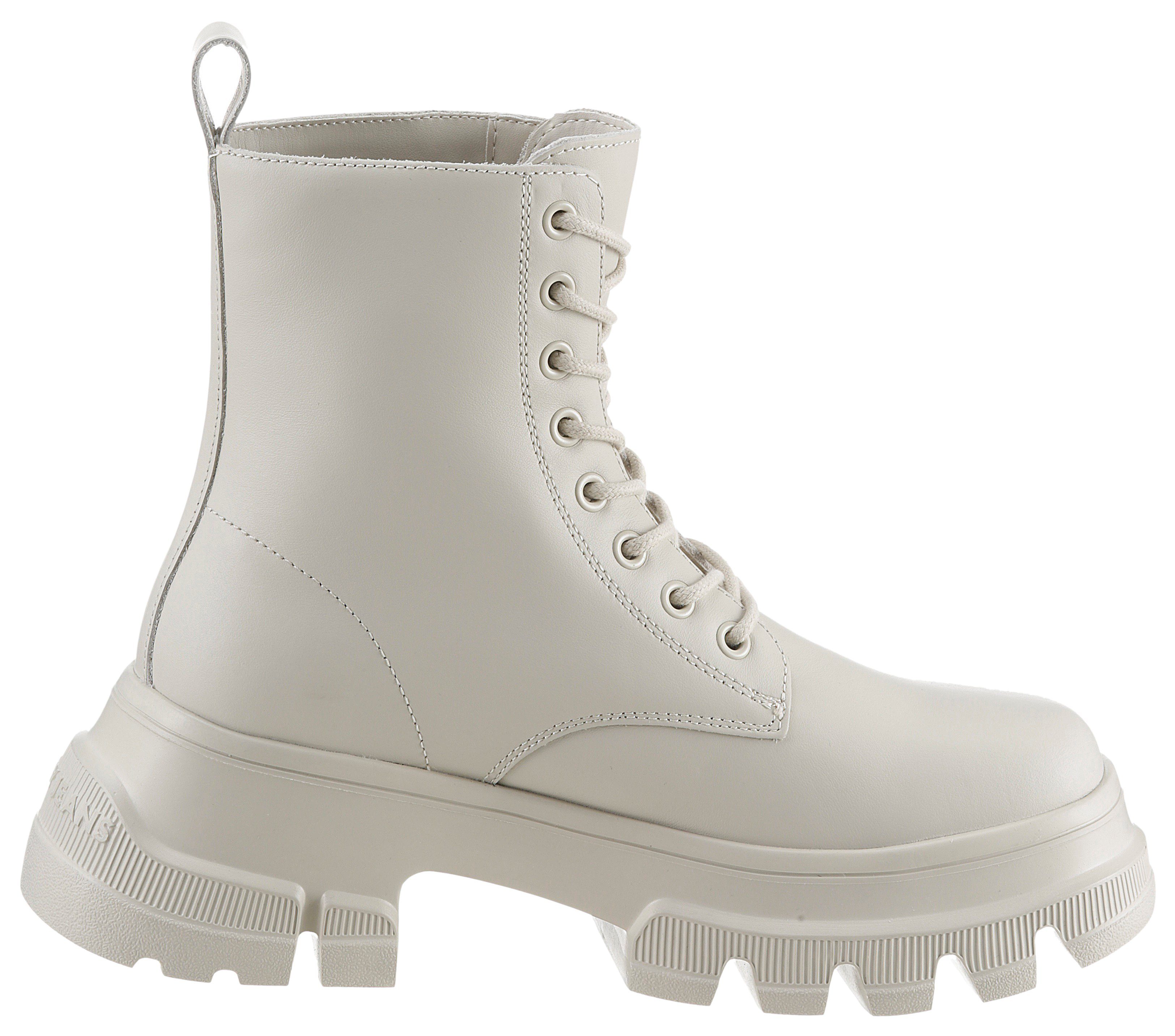 TOMMY JEANS Hoge veterschoenen TJW CHUNKY LEATHER BOOT