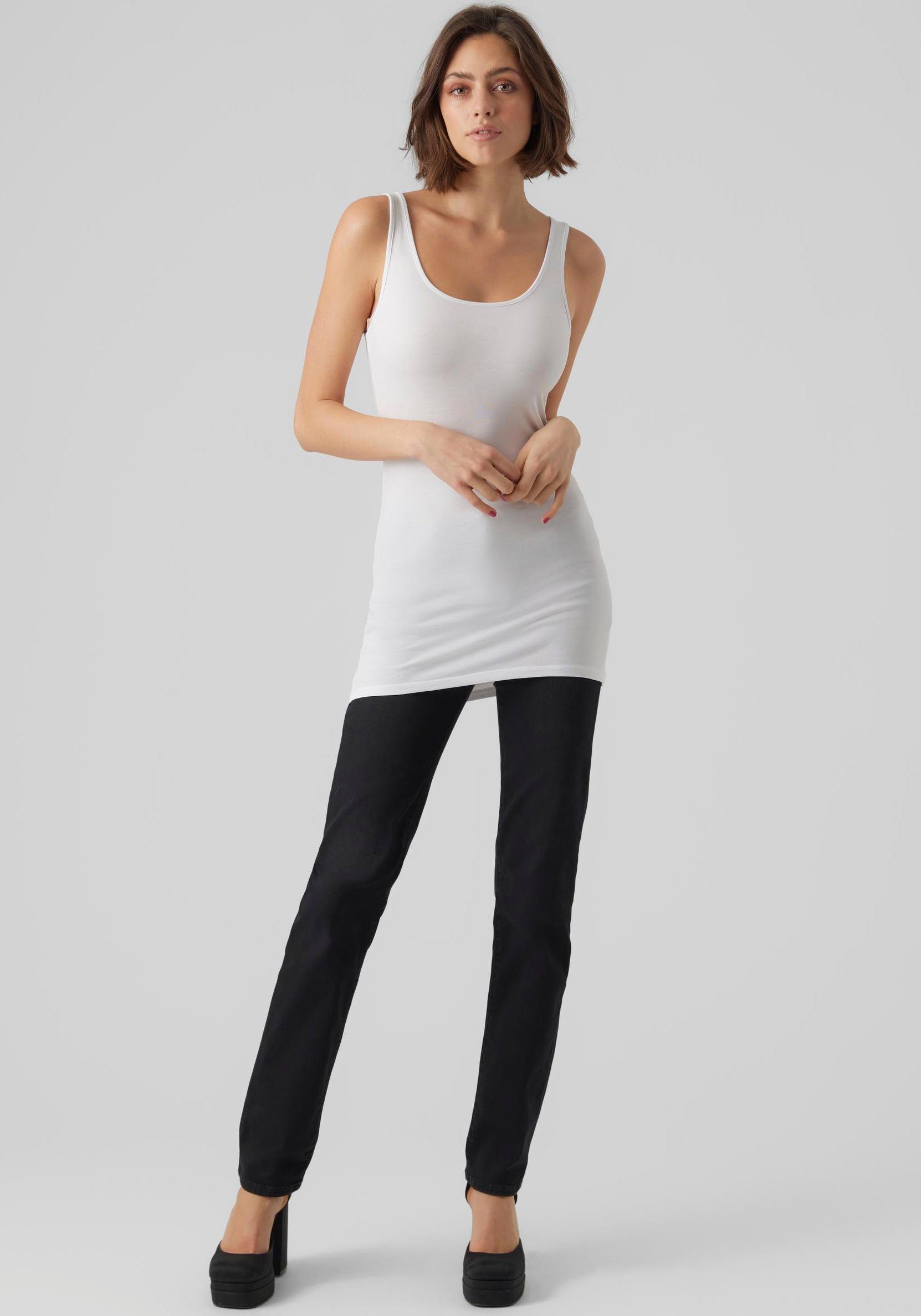 Vero Moda Tanktop VMMAXI MY SOFT LONG TANK TOP 2-PACK (set, 2-delig)