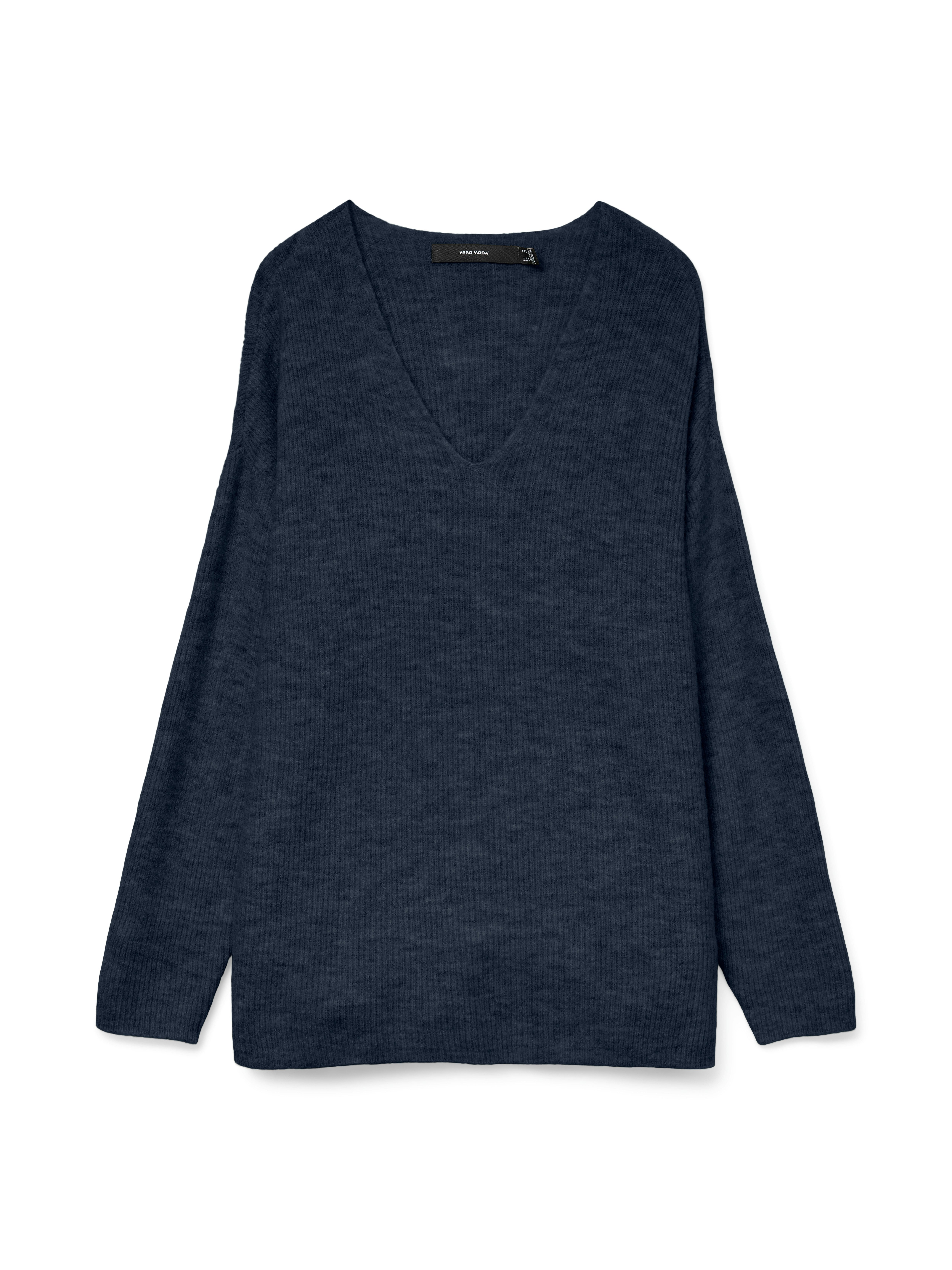 Vero Moda Trui met V-hals VMCREWLEFILE LS V-NECK BLOUSE NOOS