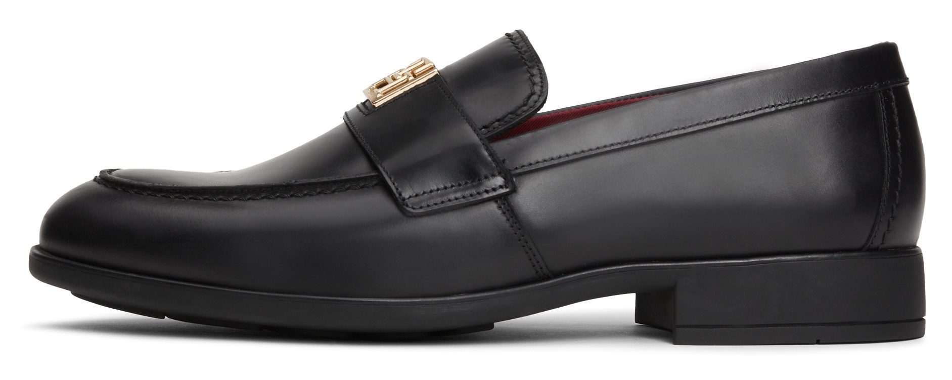 Tommy Hilfiger Loafers TH LEATHER CLASSIC LOAFER , slipper, lage schoen, instapschoen met decoratieve...