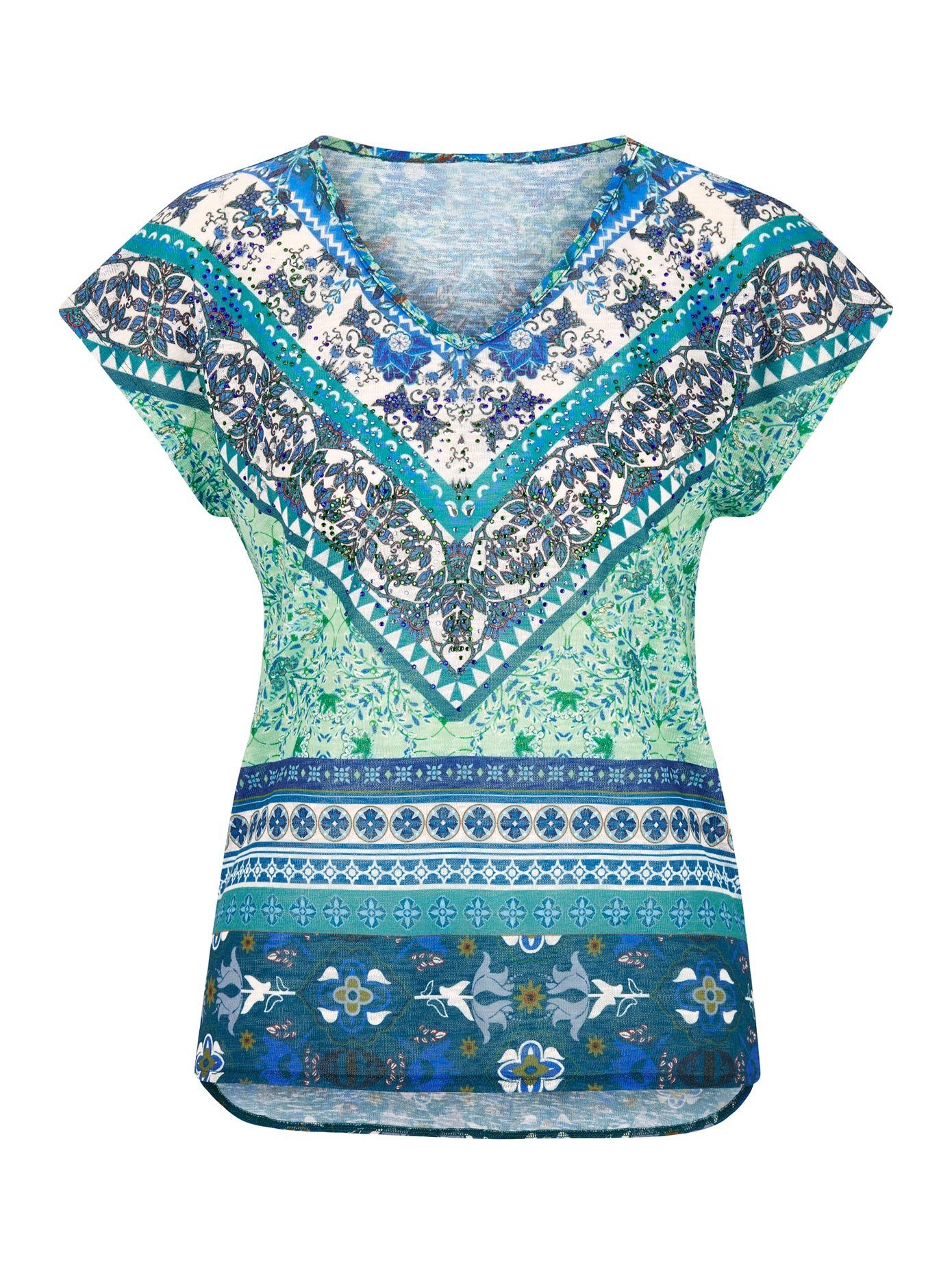 Classic Inspirationen Shirt met V-hals Shirt (1-delig)