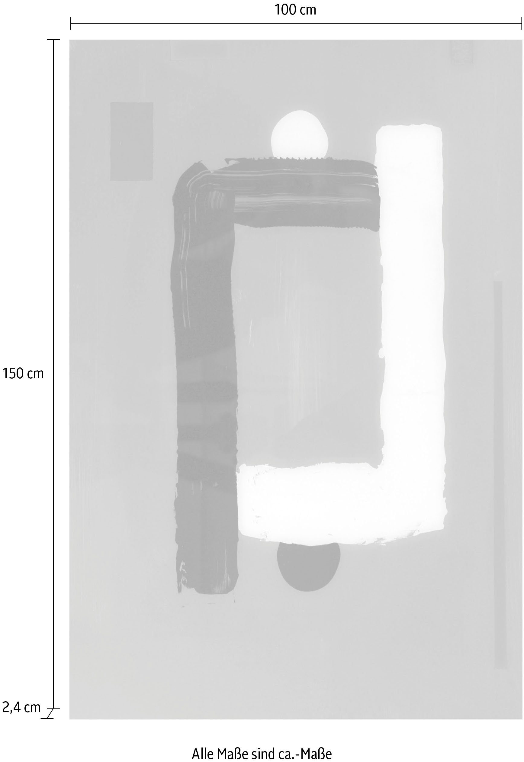 queence Artprint op acrylglas Kunstwerk Fine Art-print in galeriekwaliteit