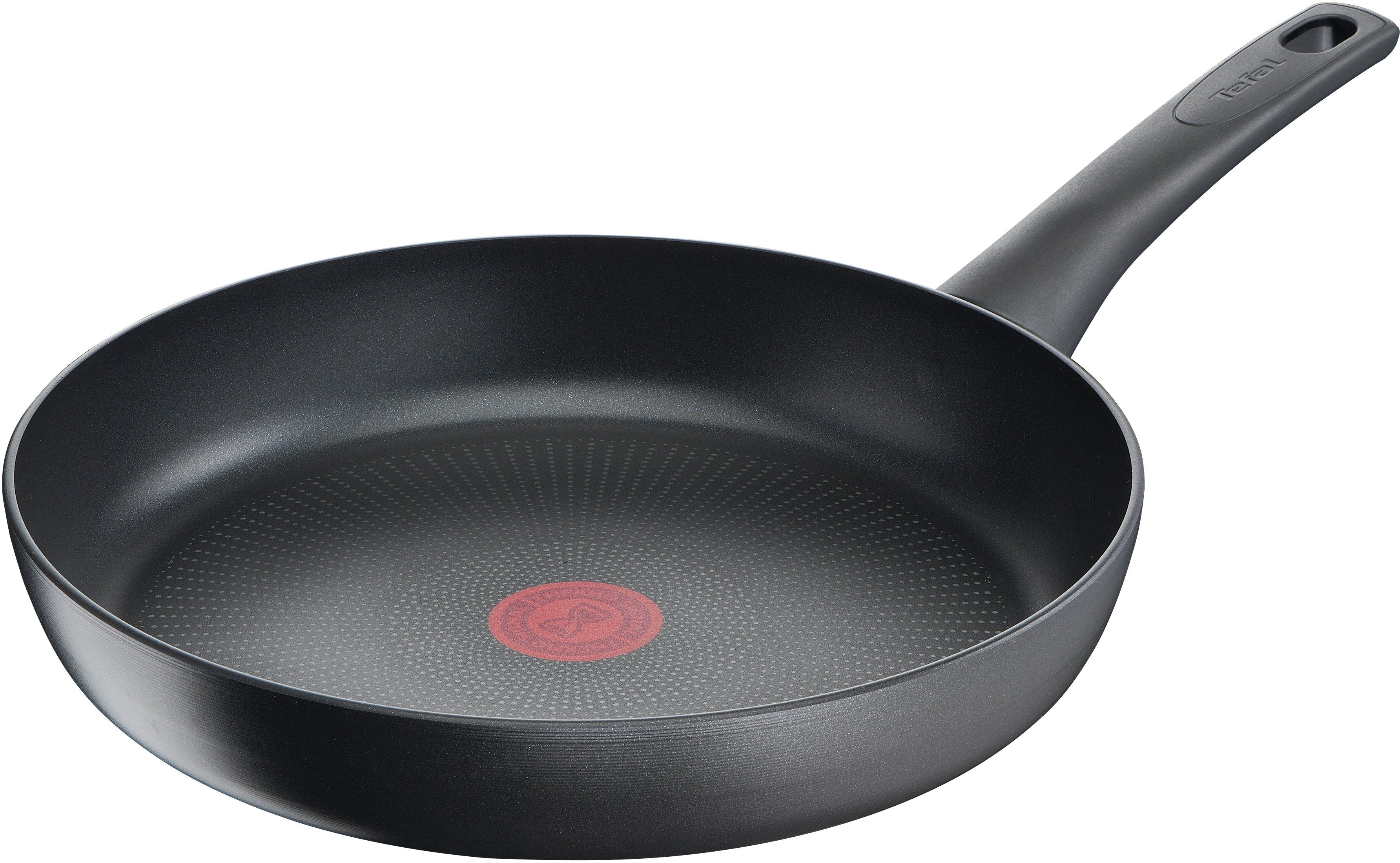 Tefal Koekenpan Ultimate On inductie, thermo-signaal bij ideale baktemperatuur (1-delig) koekenpannen maat Ø 28 cm x 5 cm zwart