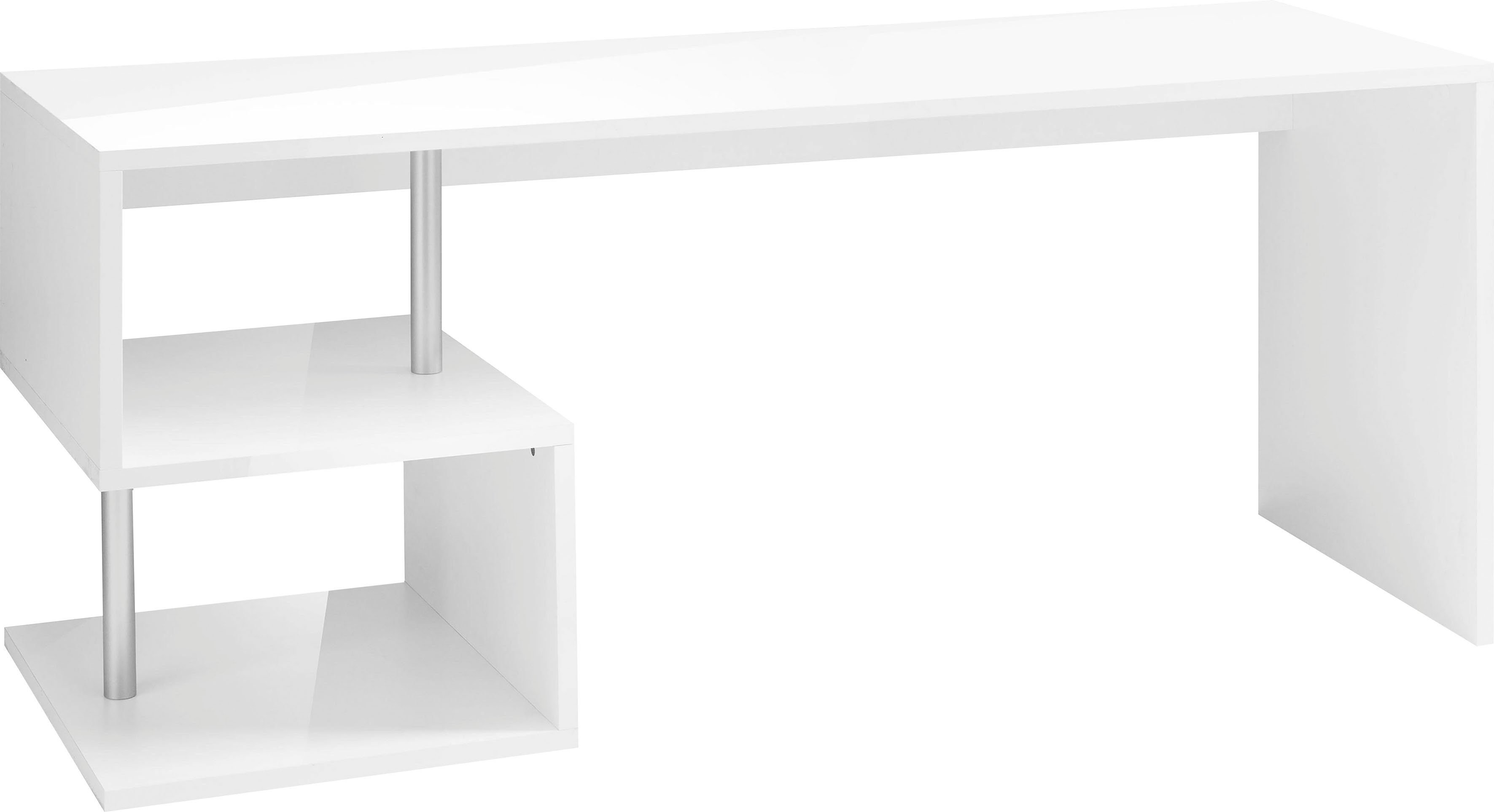 INOSIGN Bureau Essence, modern ontwerp in verschillende breedtes, met en zonder monitorsteun, gemaakt in italië