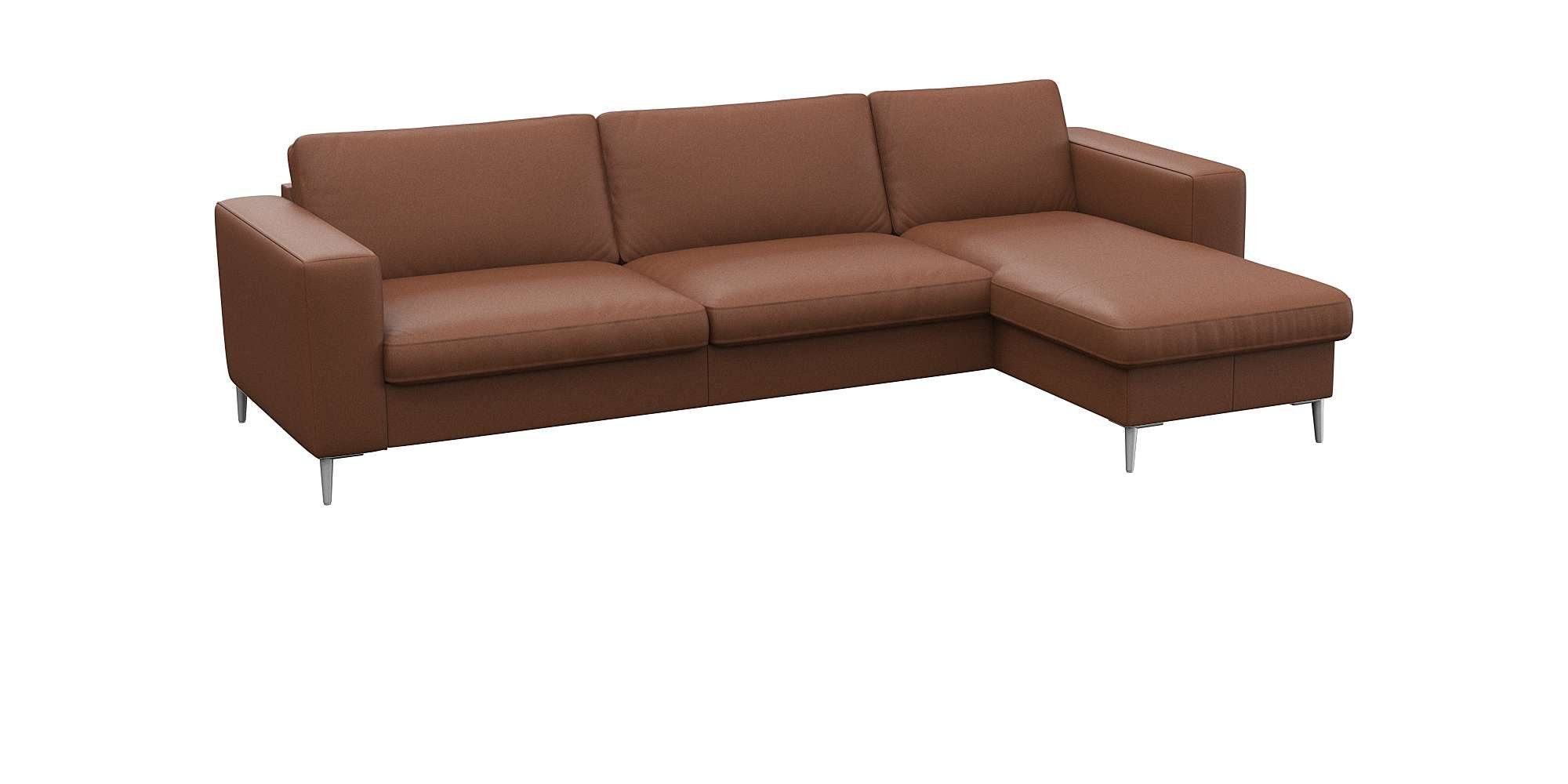 FLEXLUX Hoekbank Fiore, super zitcomfort door koudschuim in de zitting, L-vorm