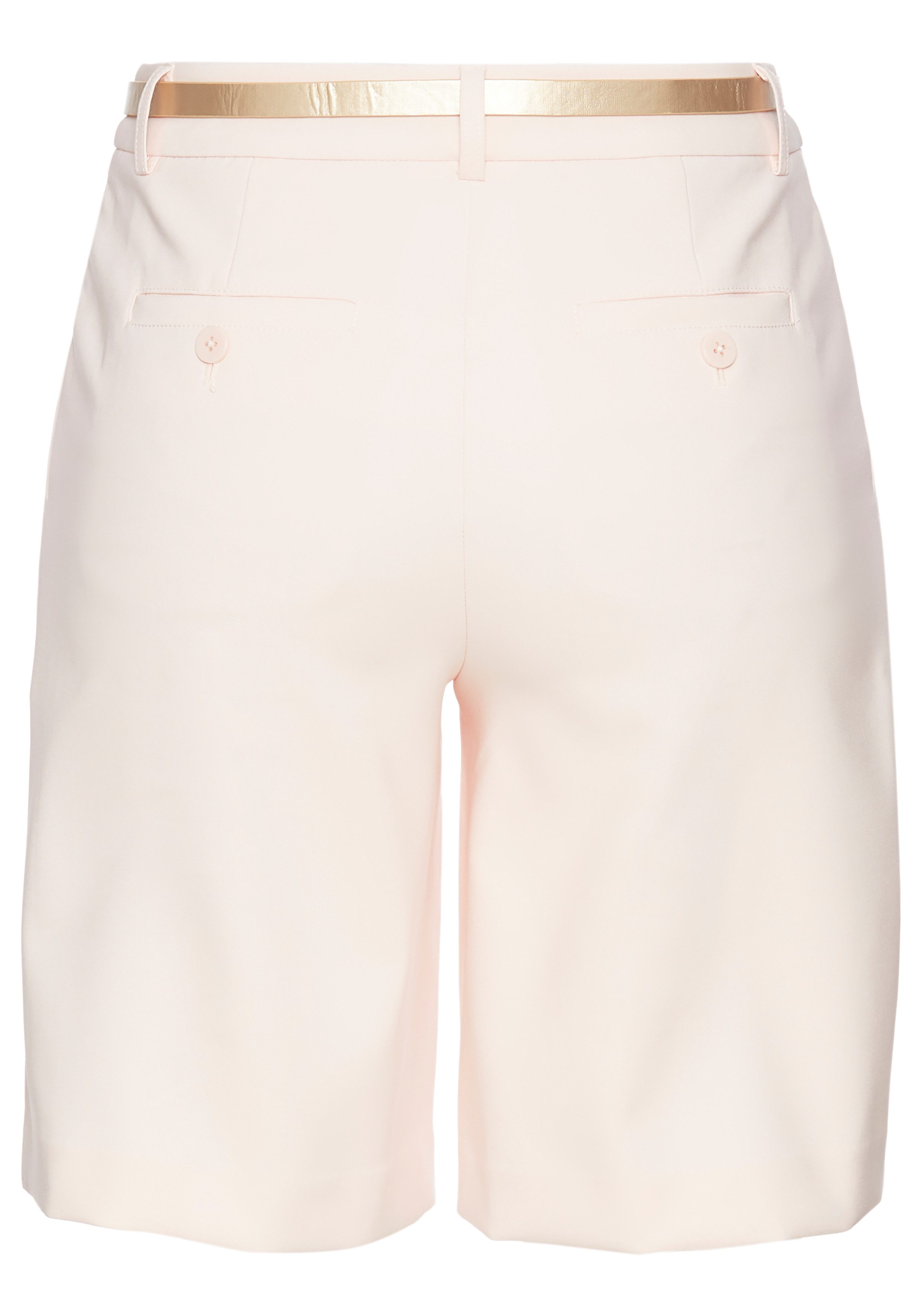 Laura Scott Chino-short met bijpassende riem (set, 2-delig, Met riem)