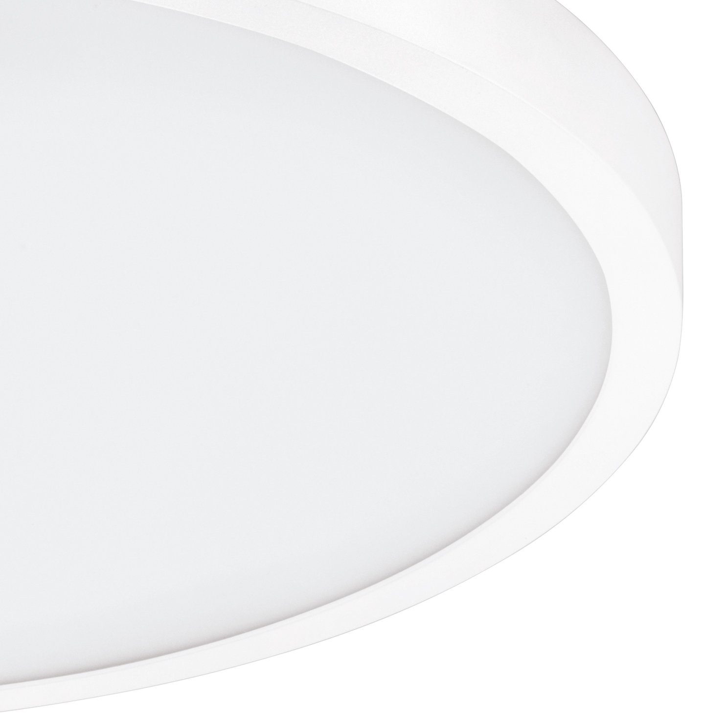 EGLO Opbouwarmatuur FUEVA 1 slank design, slechts 3 cm hoog, diameter 40 cm (1 stuk)