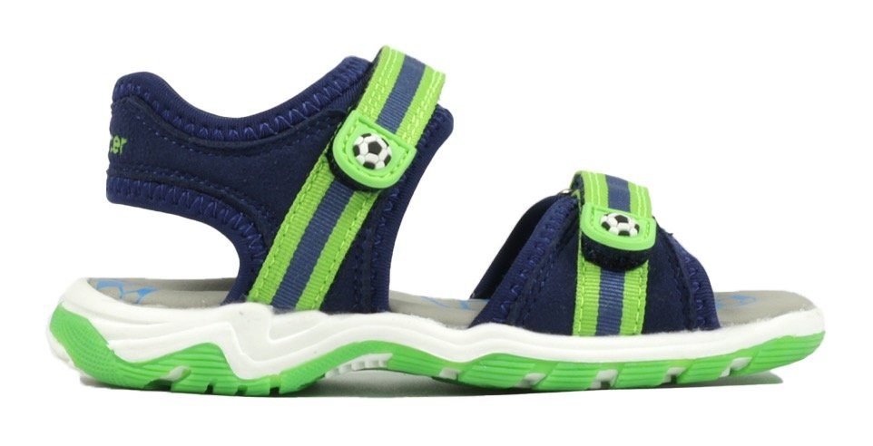 Richter Sandalen , zomerschoen, klittenbandschoen, sandaal, met coole voetbal-thema's