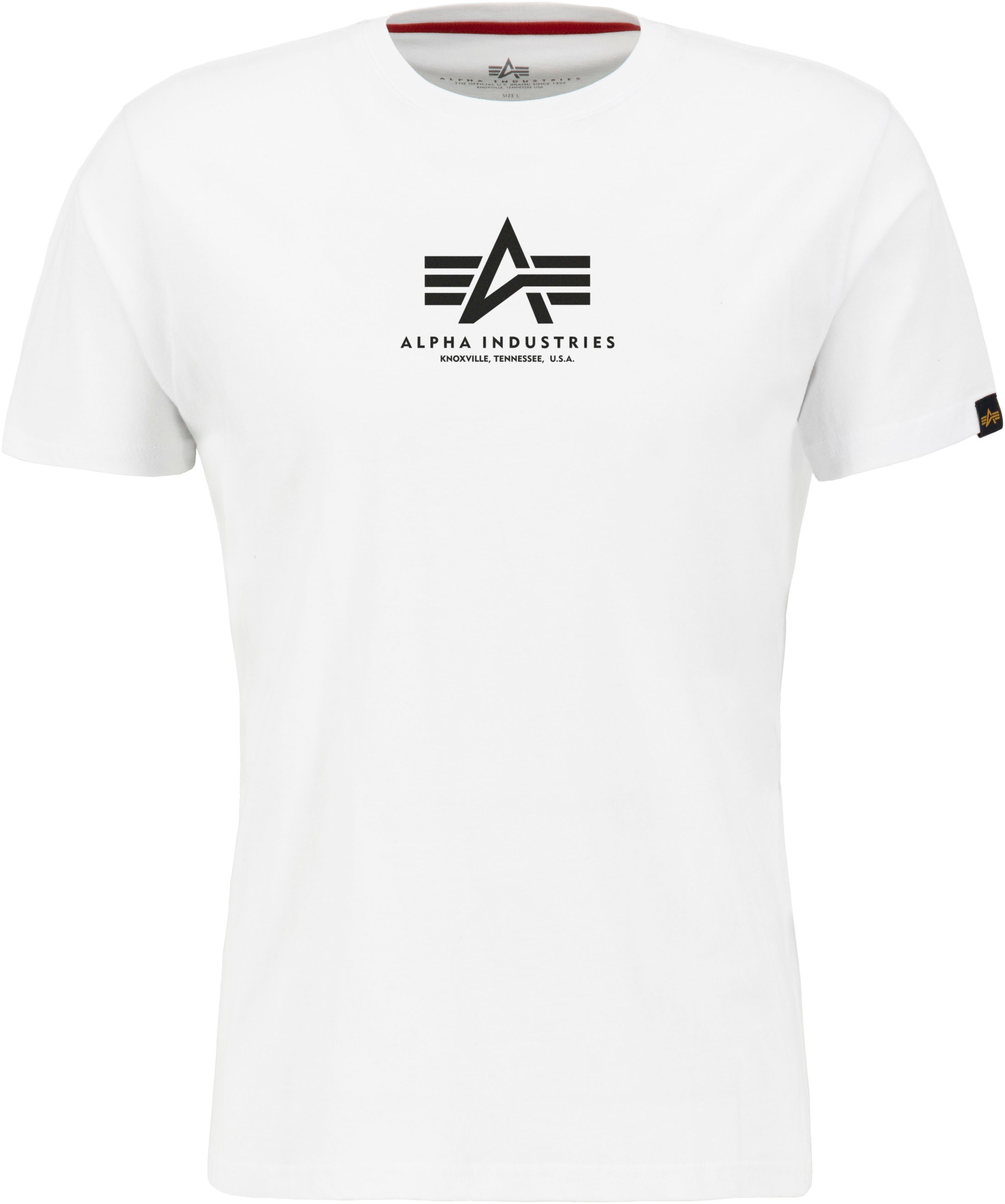 Alpha Industries Shirt met ronde hals Basic T ML