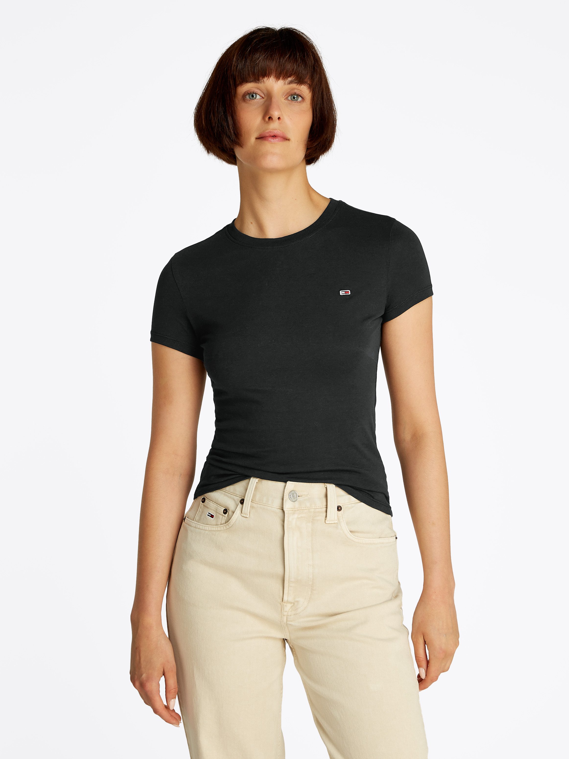 TOMMY JEANS T-shirt TJW SLIM C-NECK TEE