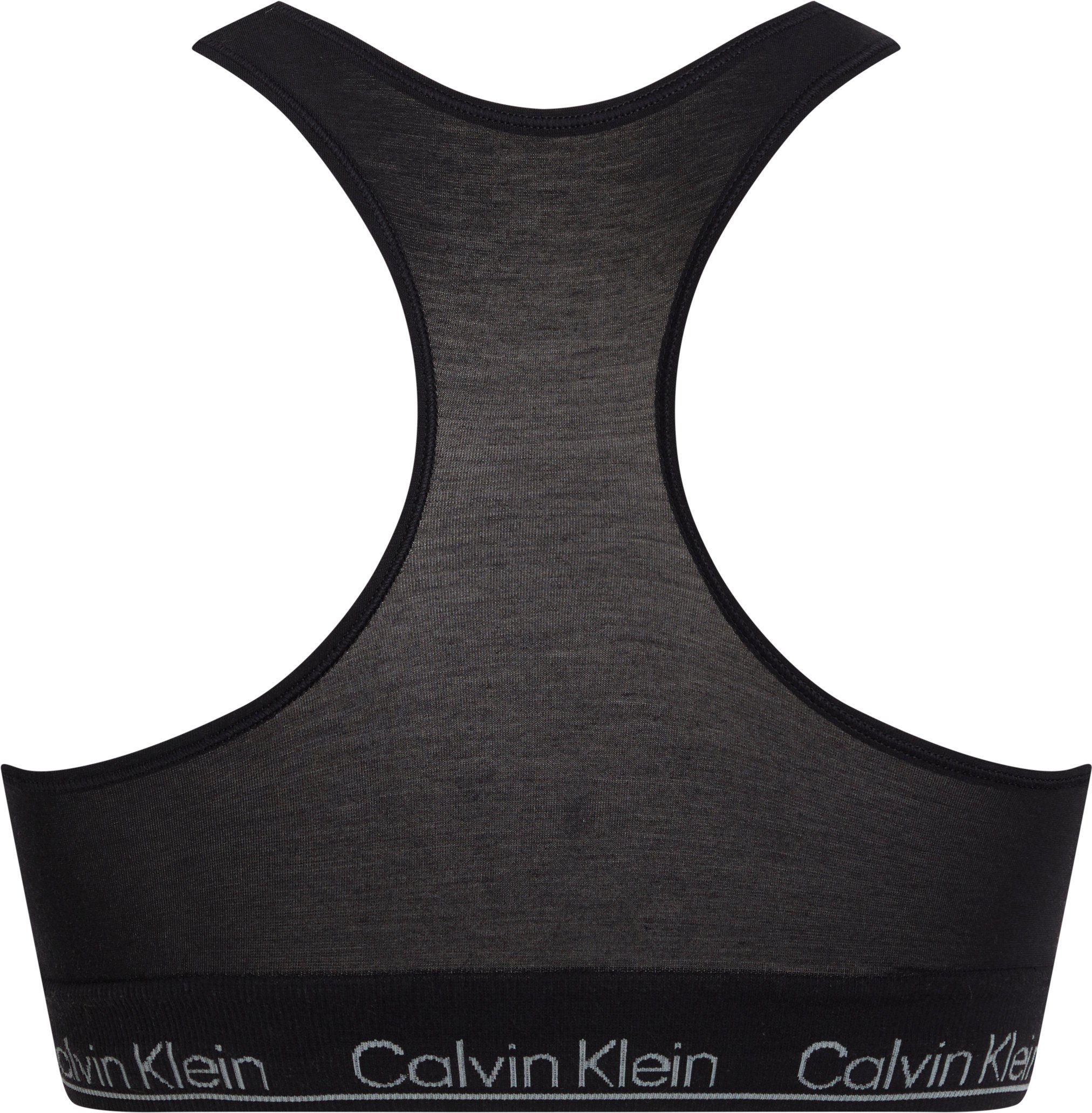 Calvin Klein Bralette RACERBACK BRALETTE met ck-logo-opschrift