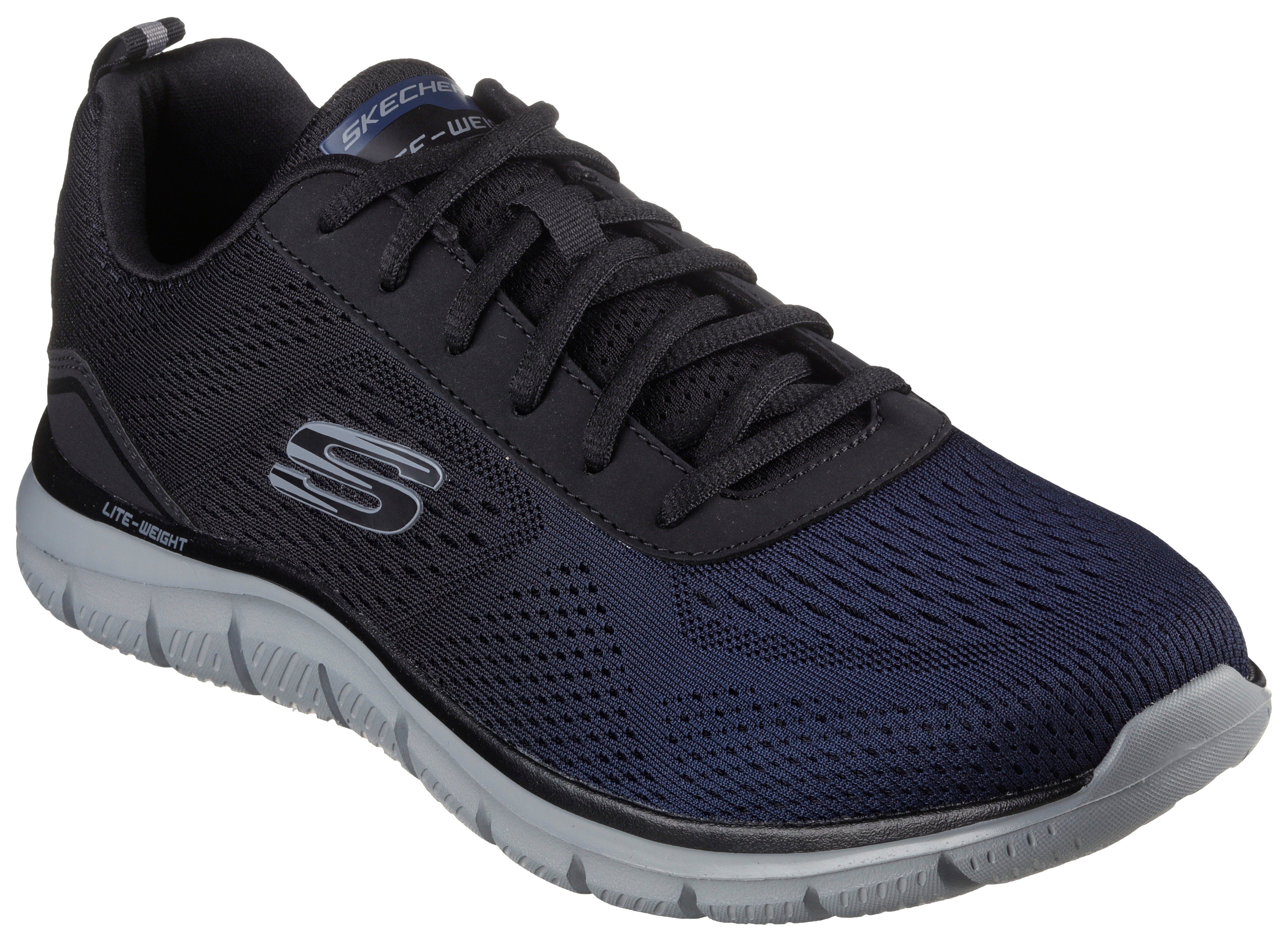 Skechers Sneakers TRACK-RIPKENT in vegan verwerking, vrijetijdsschoen, halve schoen, veterschoen