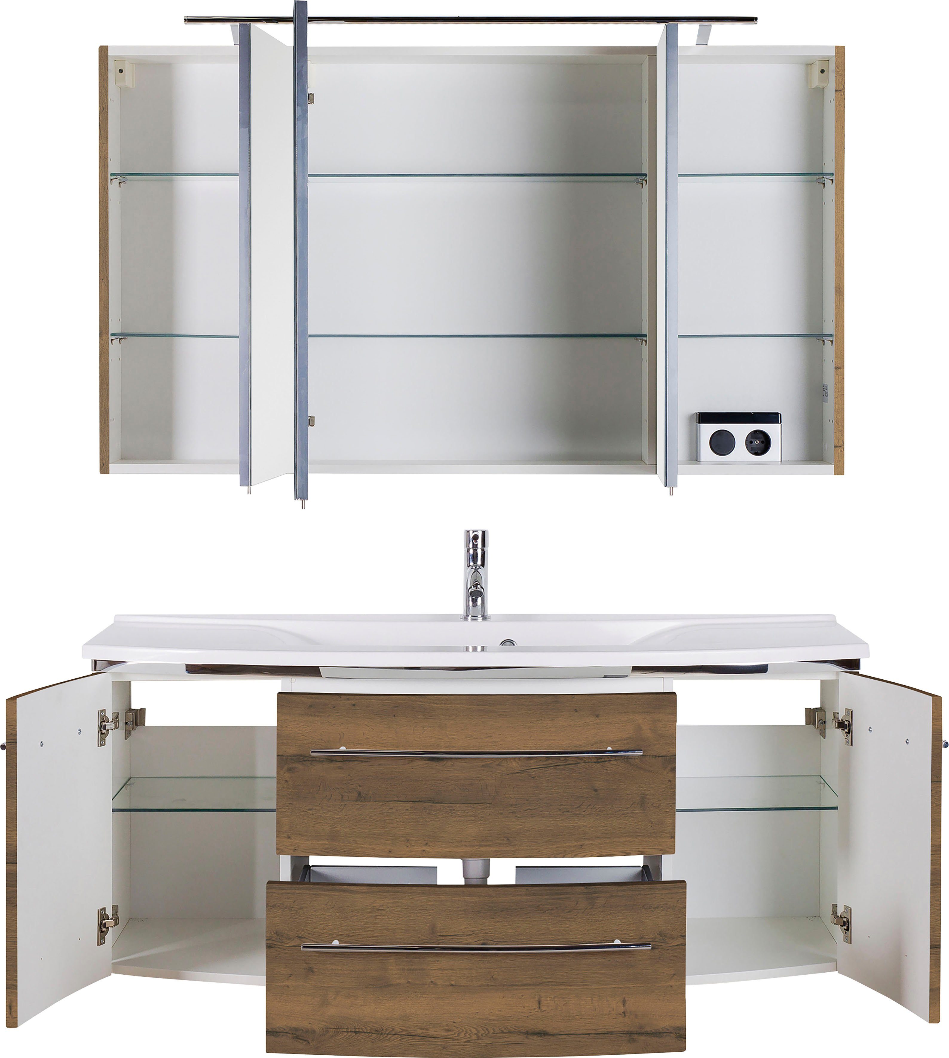 MARLIN Badkamerserie 3040 , breedte 120 cm (2-delig)