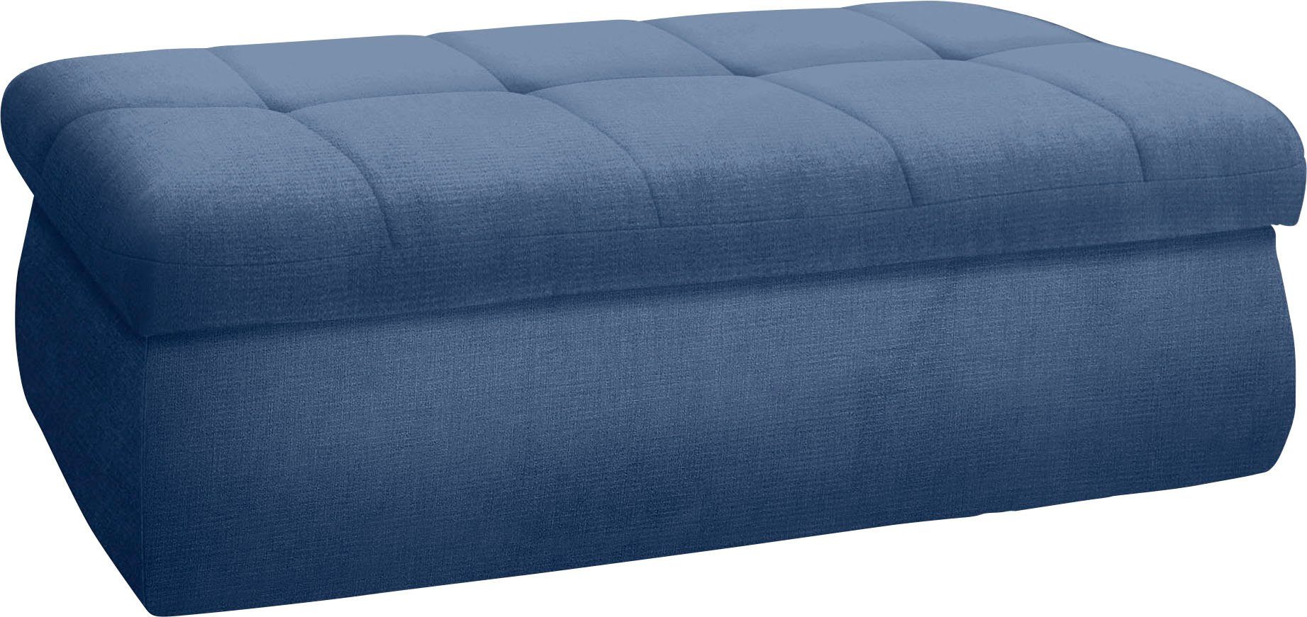 DOMO collection Hocker NMoric met bergruimte, ook in cord