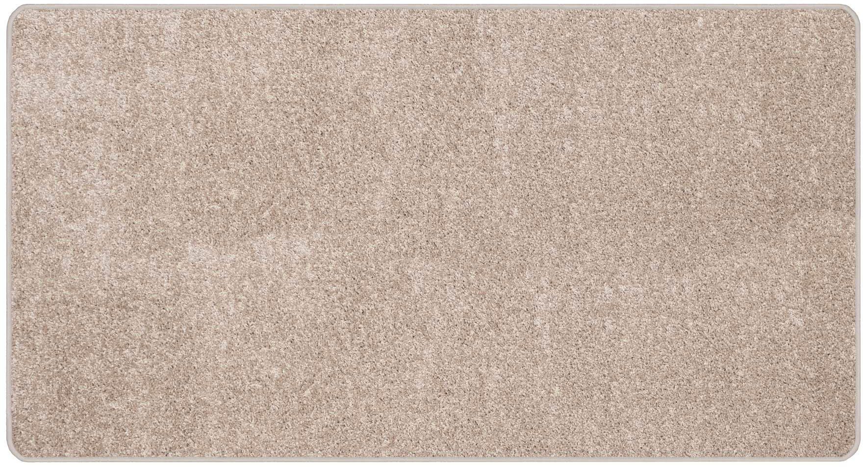 Primaflor-Ideen in Textil Vloerkleed MUMBAI zachte korte pool, unikleurig, ideaal in de woonkamer & slaapkamer
