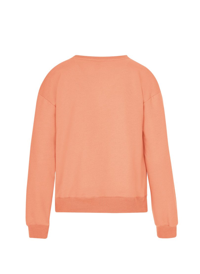 Trigema Sweatshirt TRIGEMA dun sweatshirt