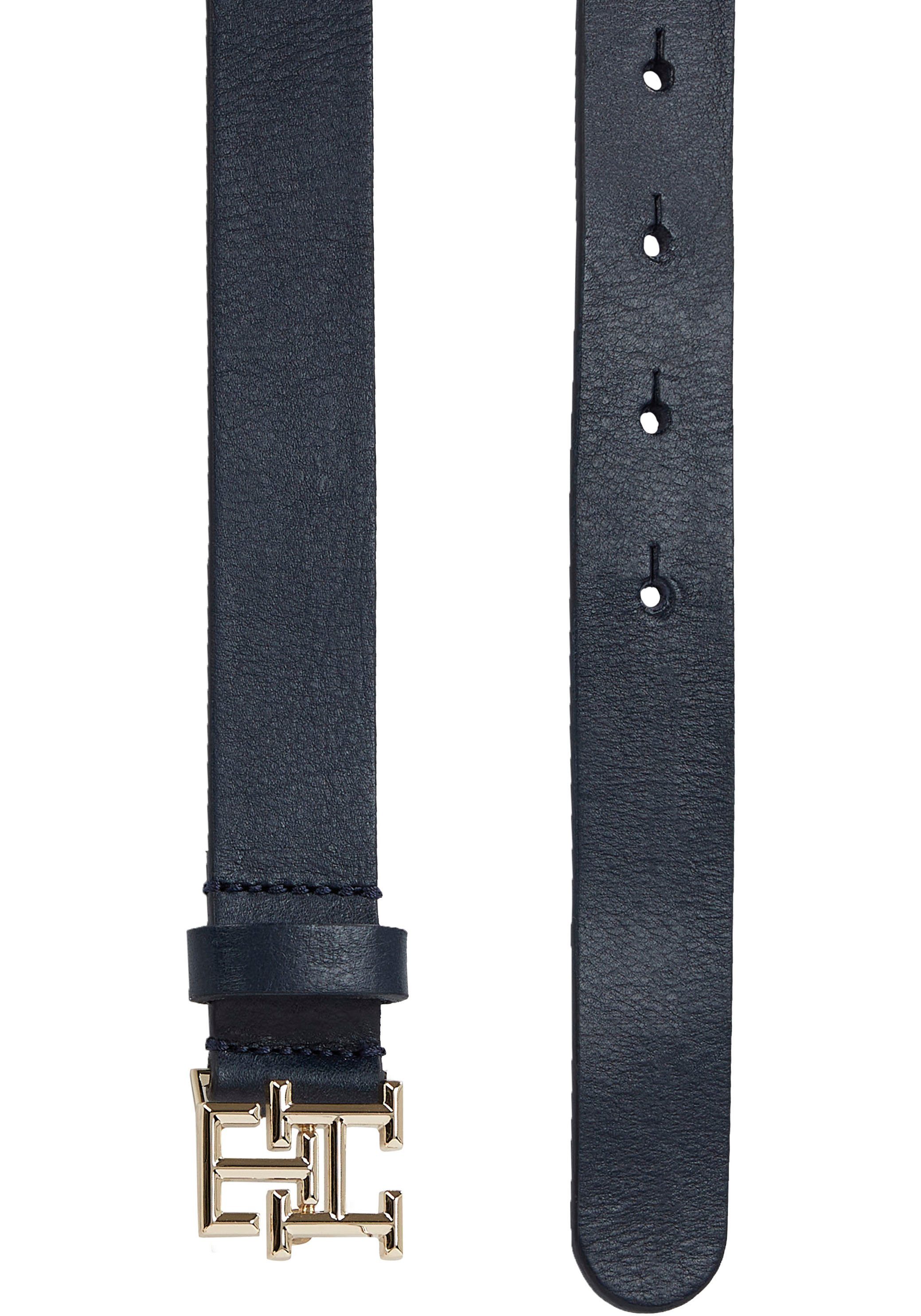 Tommy Hilfiger Leren riem TH LOGO 2.5 met monogram gesp