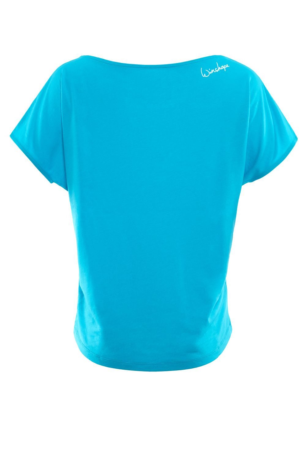 Winshape Oversized shirt MCT002 ultralicht met witte glitter-print