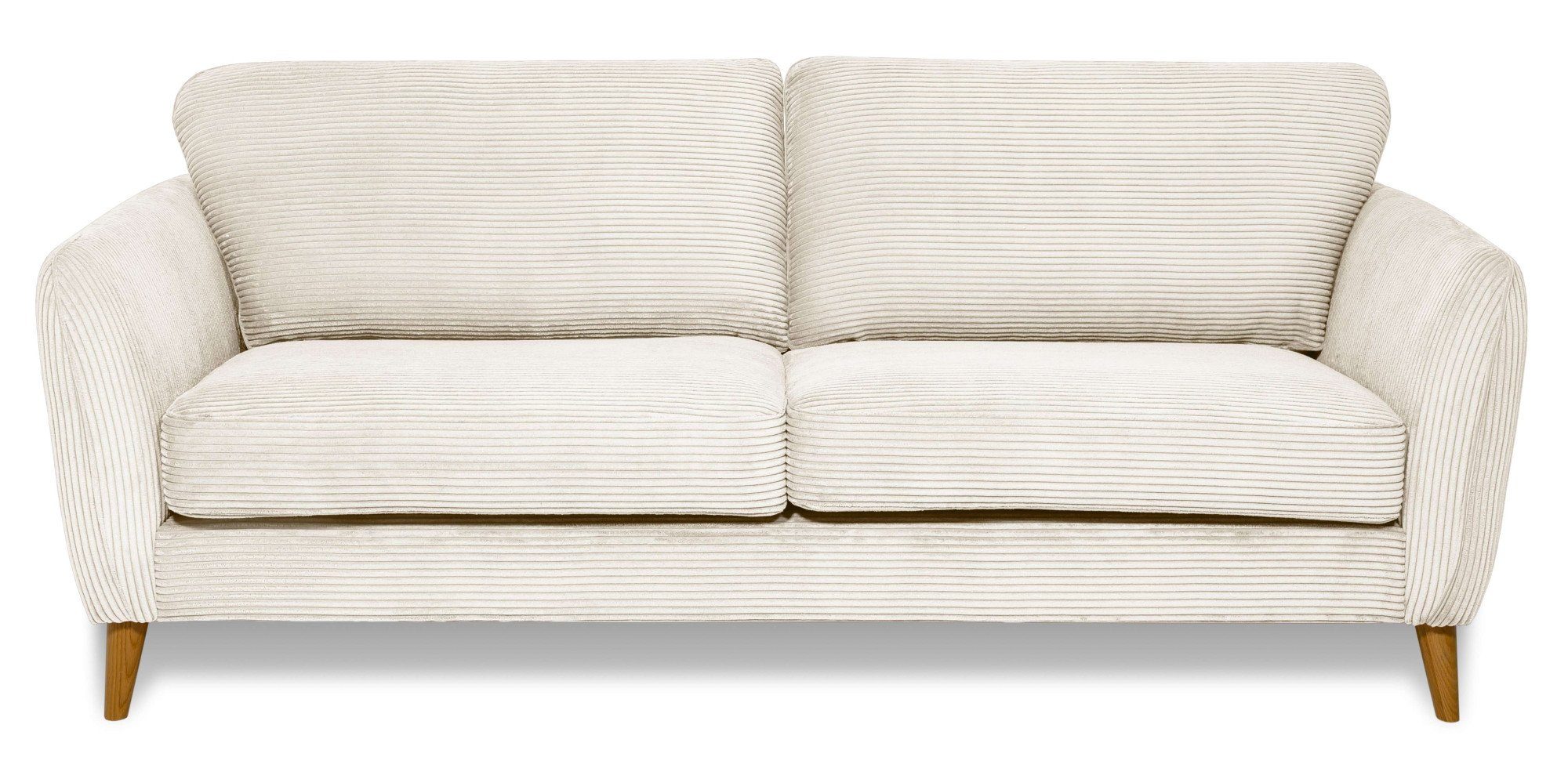 Home affaire 2-zitsbank MARSEILLE compact bank 170 cm, cord, vlakke weefsel, structuur, geweven stof