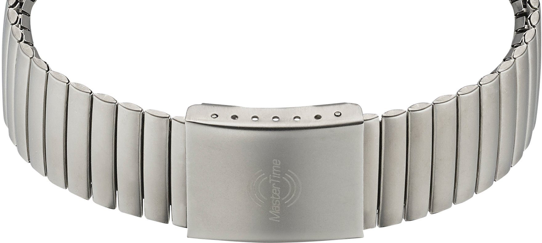MASTER TIME Radiografisch horloge Basic Armbandhorloge, quartzhorloge, heren, datum, verlichtte wijzers, flexband, trekband